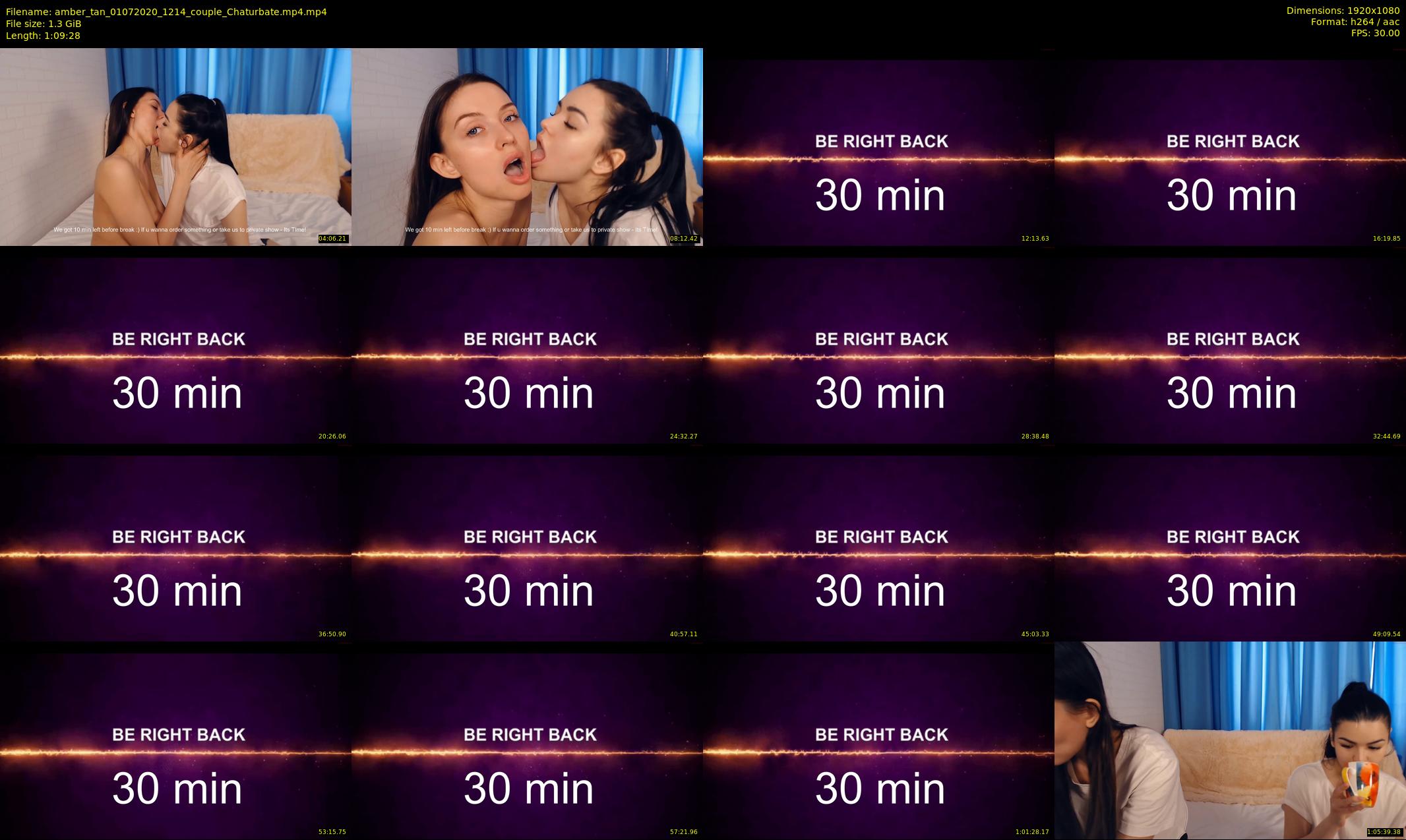 amber_tan — 70 minute Chaturbate female cam show recording, 1080p, Jul 1, 2020