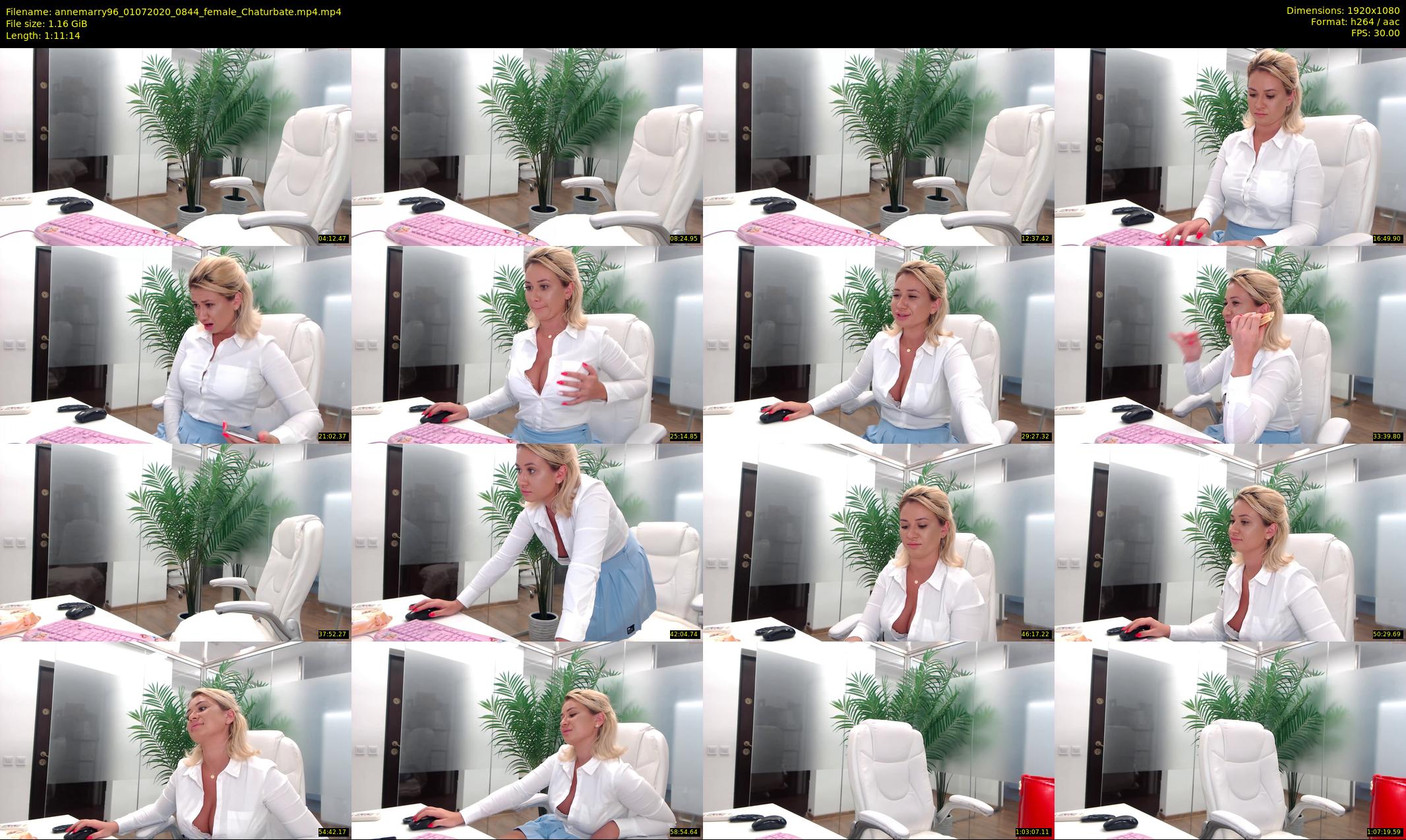 annemarry96 — 72 minute Chaturbate female cam show recording, 1080p, Jul 1, 2020
