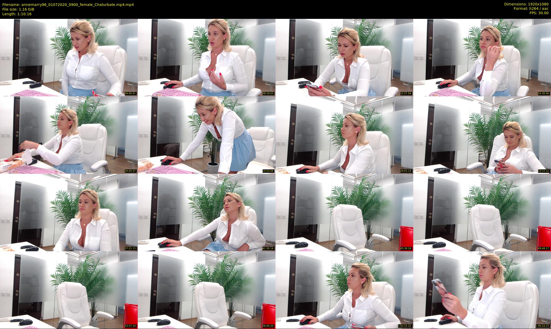 annemarry96 — 71 minute Chaturbate female cam show recording, 1080p, Jul 1, 2020