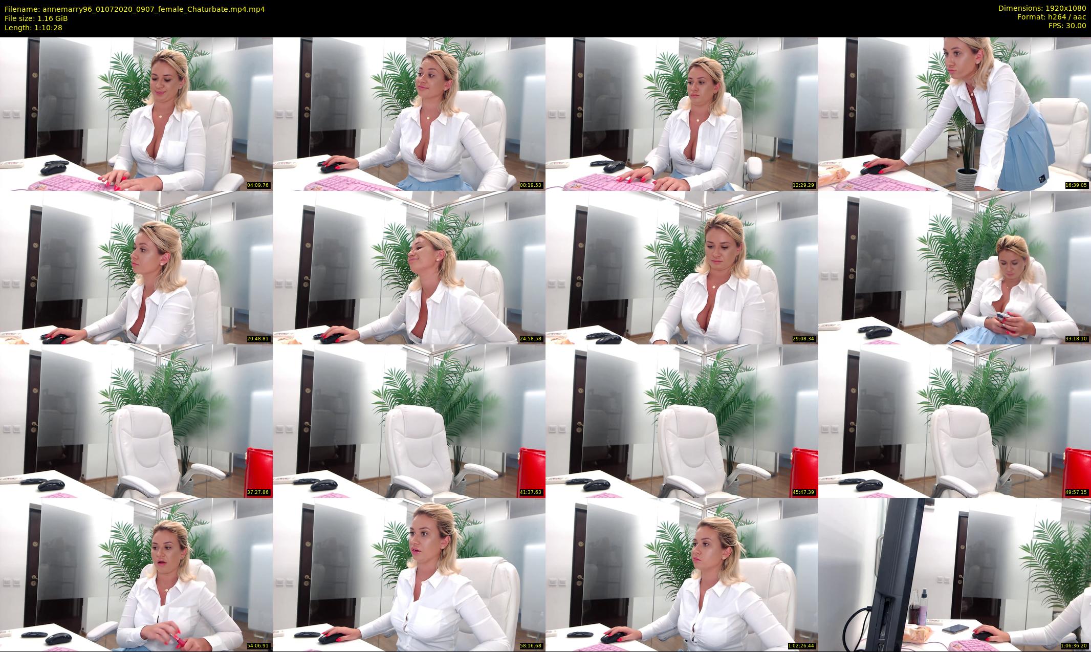 annemarry96 — 71 minute Chaturbate female cam show recording, 1080p, Jul 1, 2020