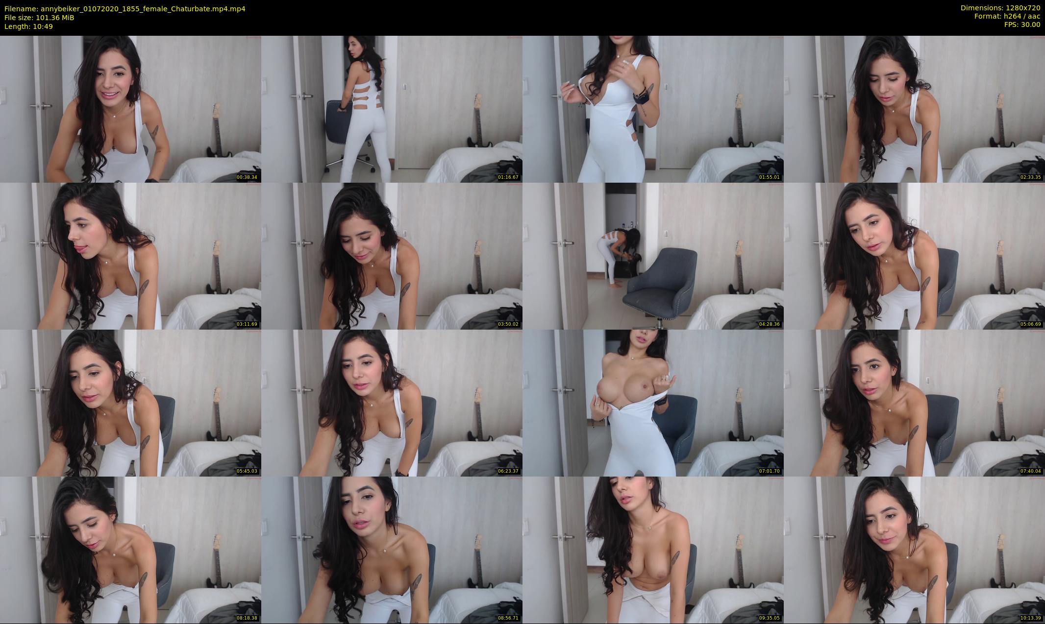 annybeiker — 11 minute Chaturbate female cam show recording, 720p, Jul 1, 2020