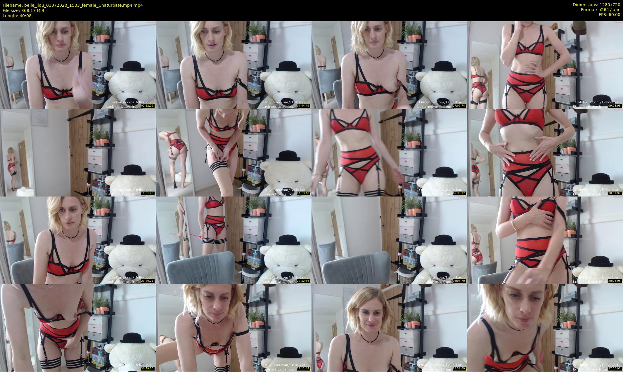 belle_jlou — 41 minute Chaturbate female cam show recording, 720p, Jul 1, 2020
