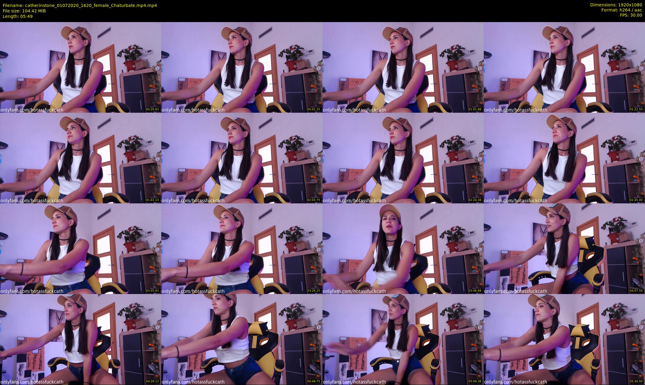 catherinstone — 6 minute Chaturbate female cam show recording, 1080p, Jul 1, 2020