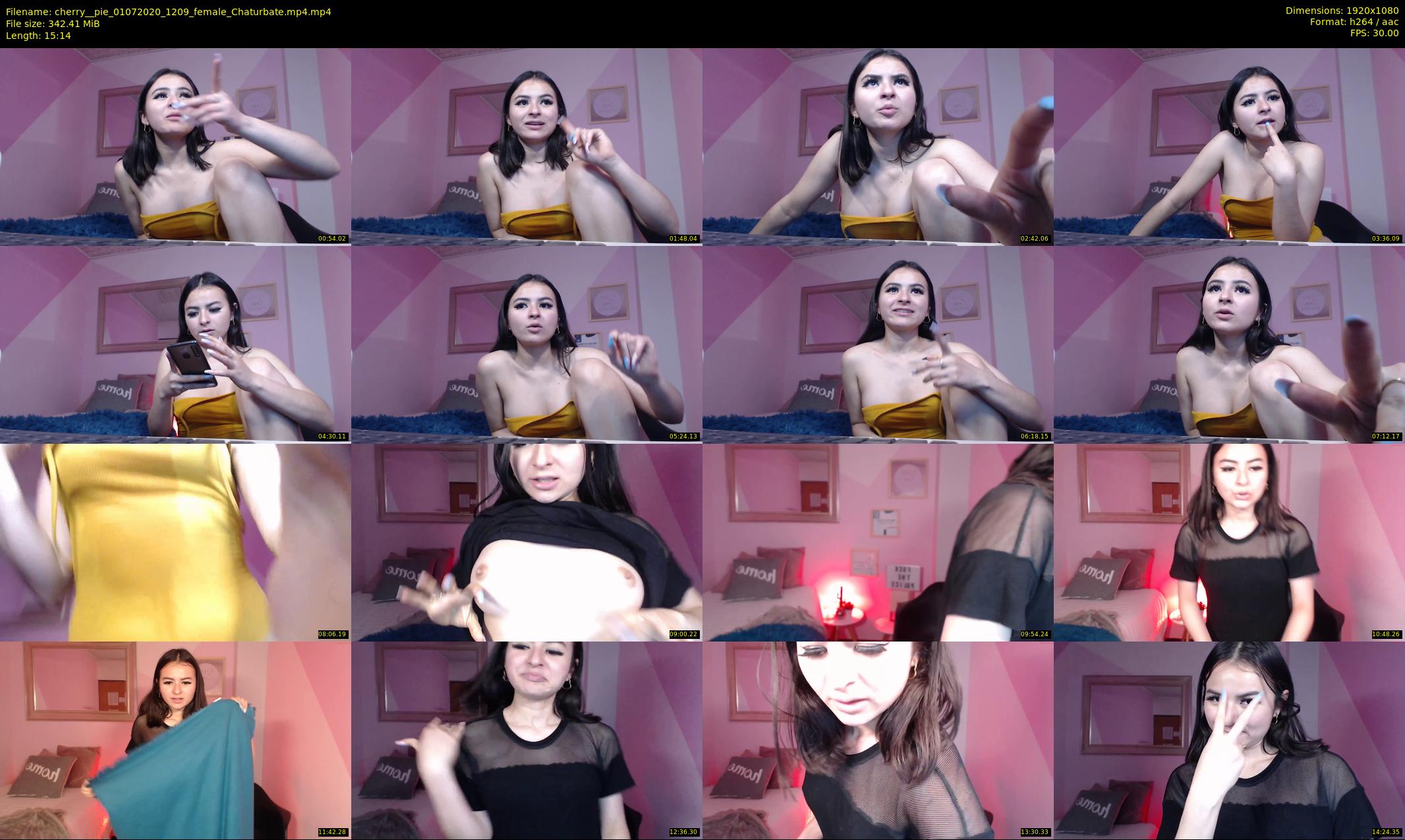 cherry__pie — 16 minute Chaturbate female cam show recording, 1080p, Jul 1, 2020