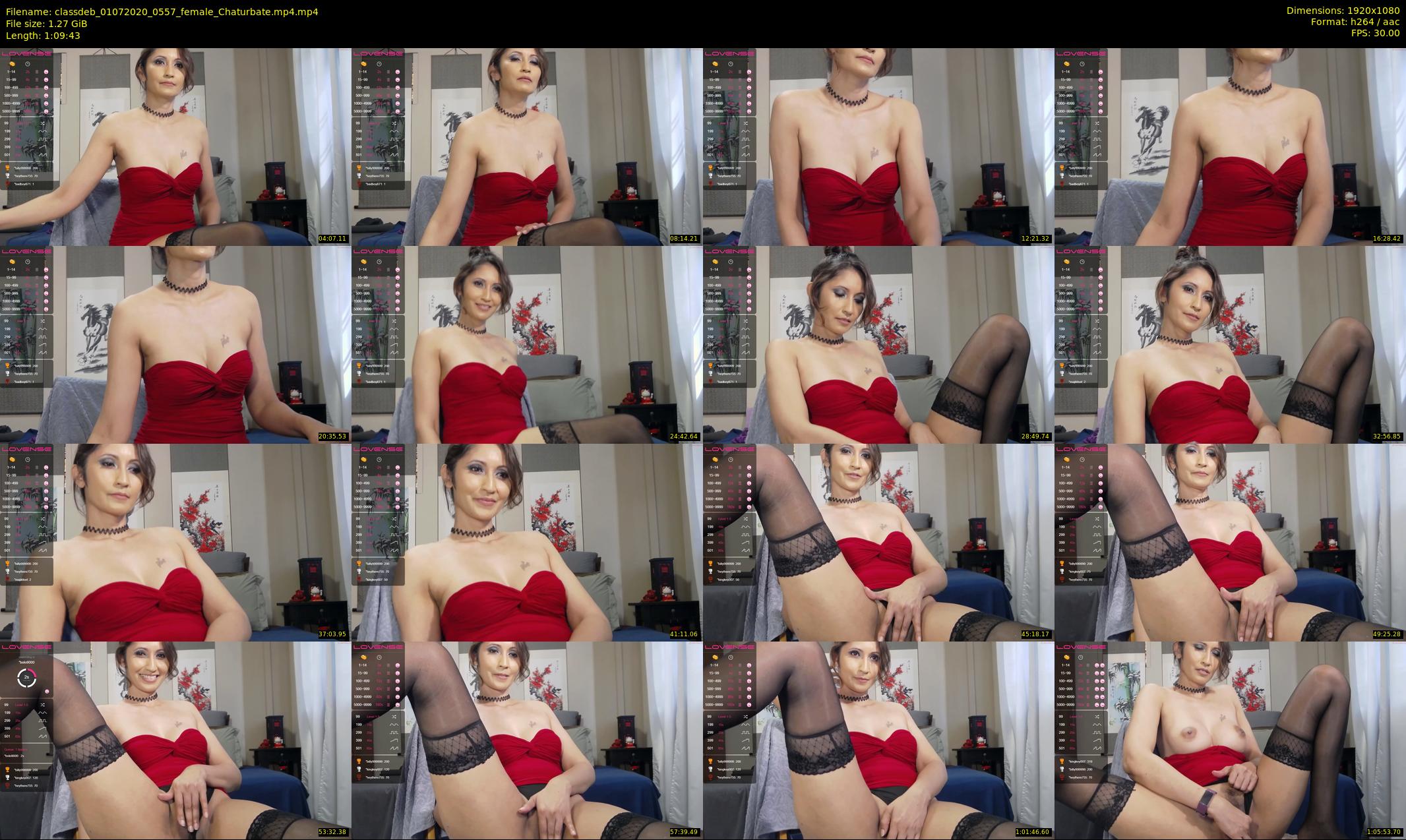 classdeb — 70 minute Chaturbate female cam show recording, 1080p, Jul 1, 2020