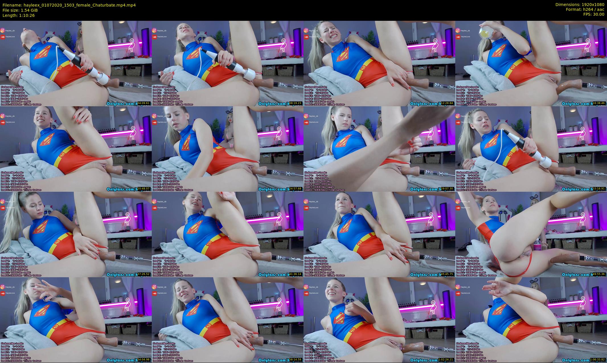hayleex — 71 minute Chaturbate female cam show recording, 1080p, Jul 1, 2020