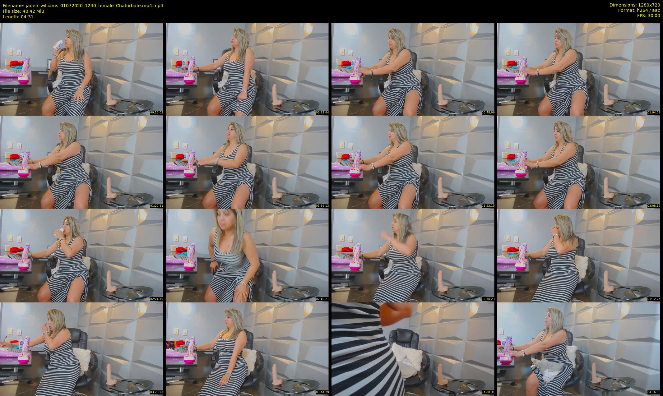 jadeh_williams — 5 minute Chaturbate female cam show recording, 720p, Jul 1, 2020