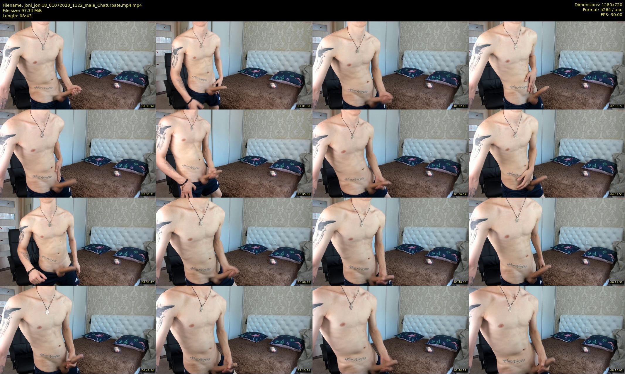 joni_joni18 — 9 minute Chaturbate male cam show recording, 720p, Jul 1, 2020