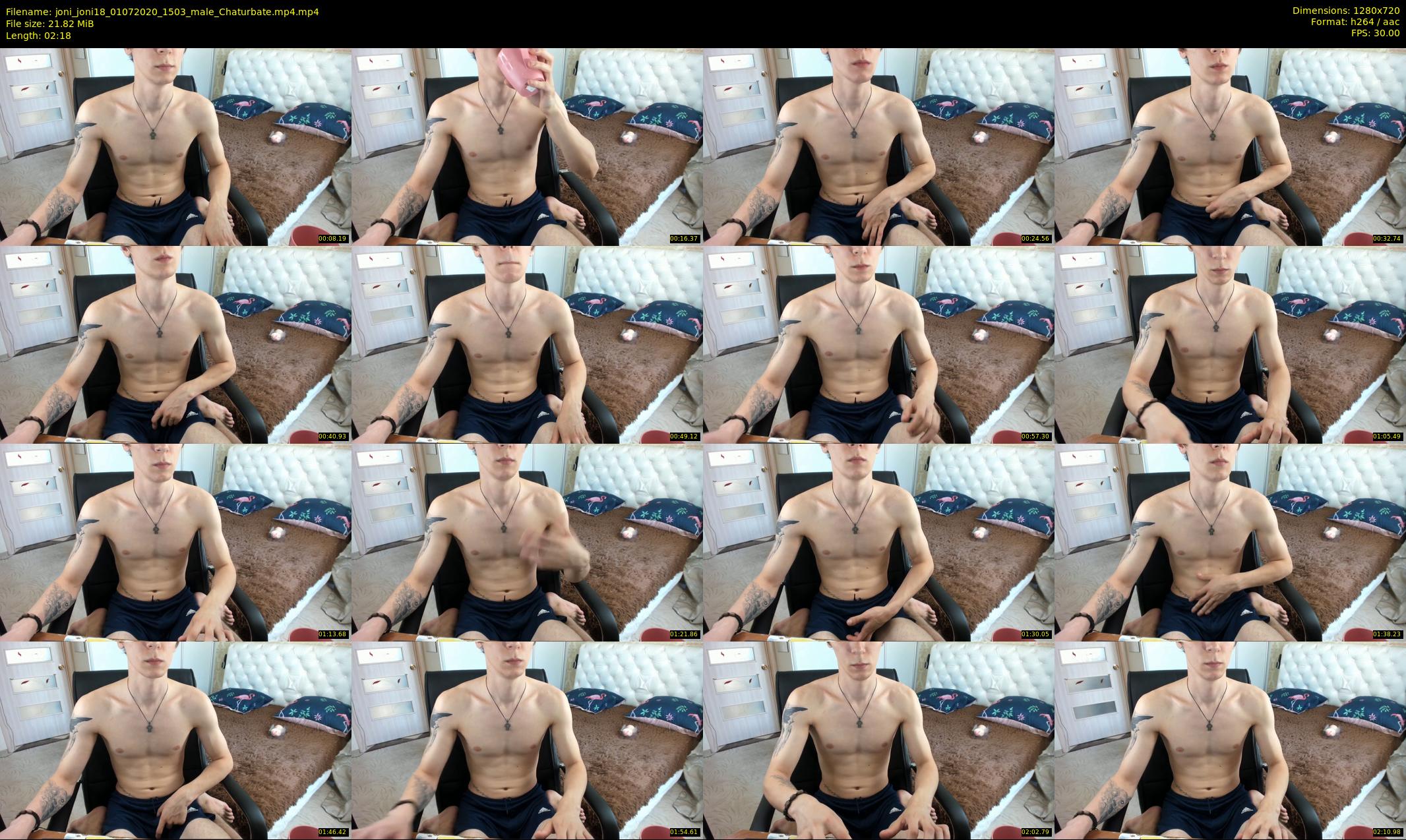 joni_joni18 — 3 minute Chaturbate male cam show recording, 720p, Jul 1, 2020