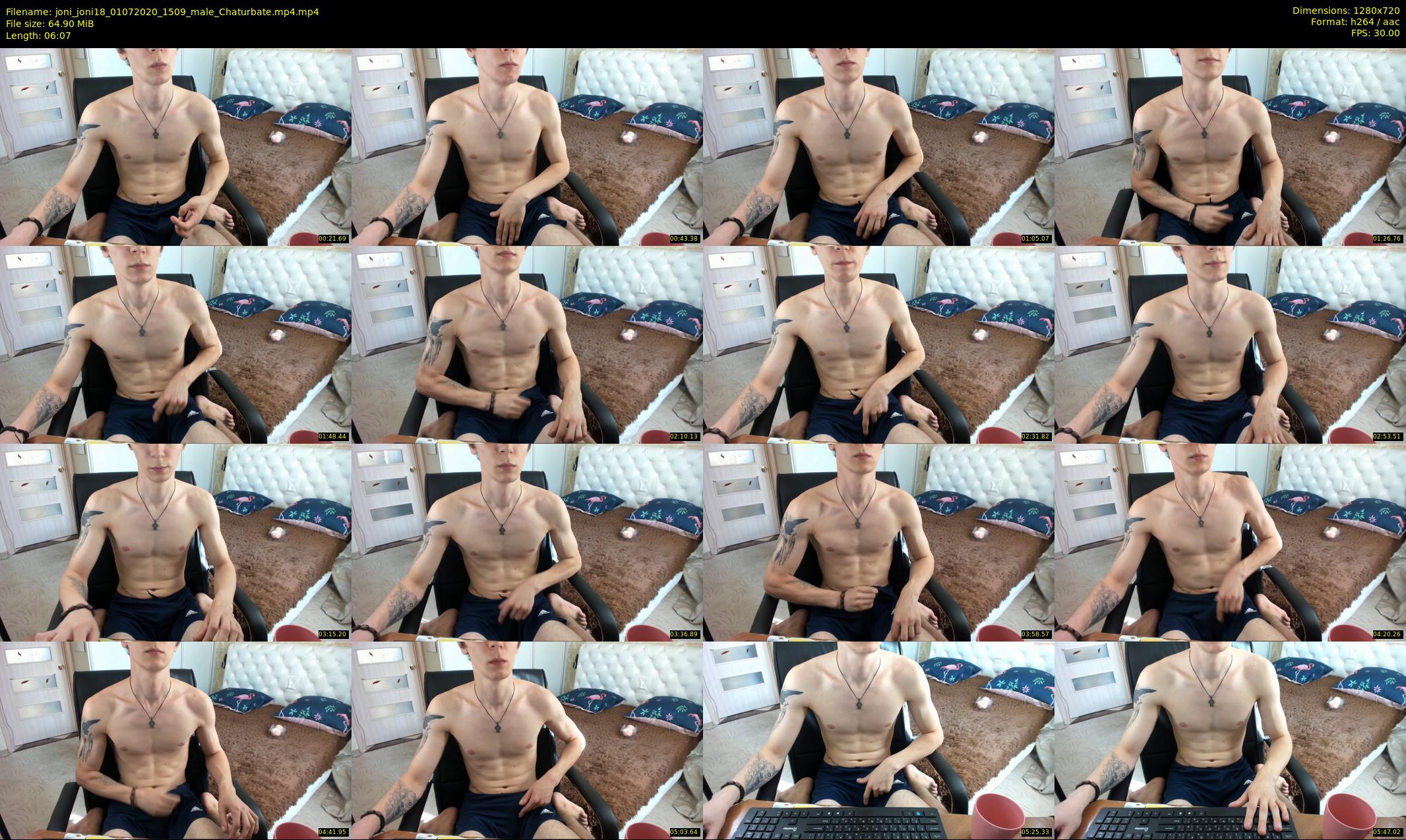 joni_joni18 — 7 minute Chaturbate male cam show recording, 720p, Jul 1, 2020
