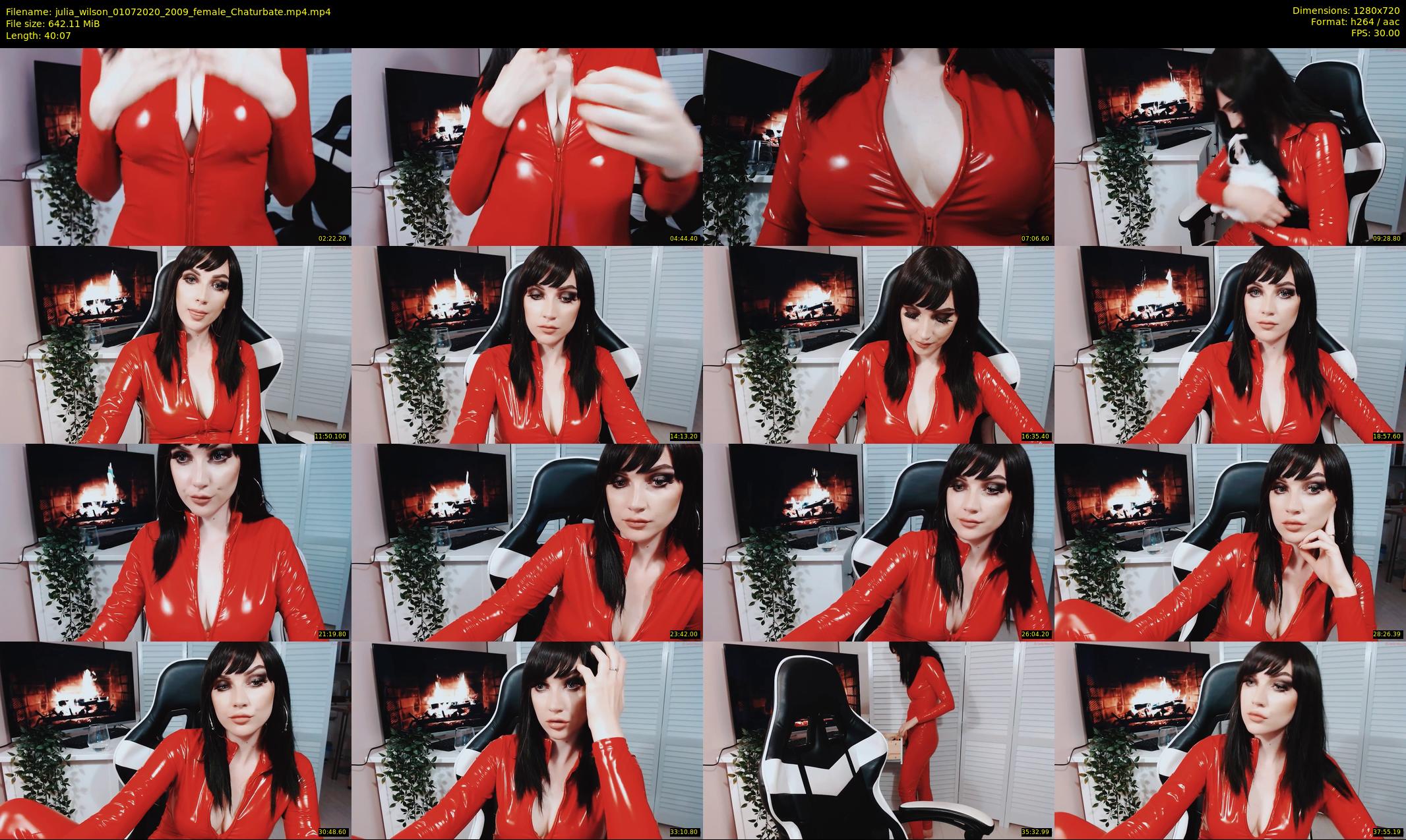julia_wilson — 41 minute Chaturbate female cam show recording, 720p, Jul 1, 2020