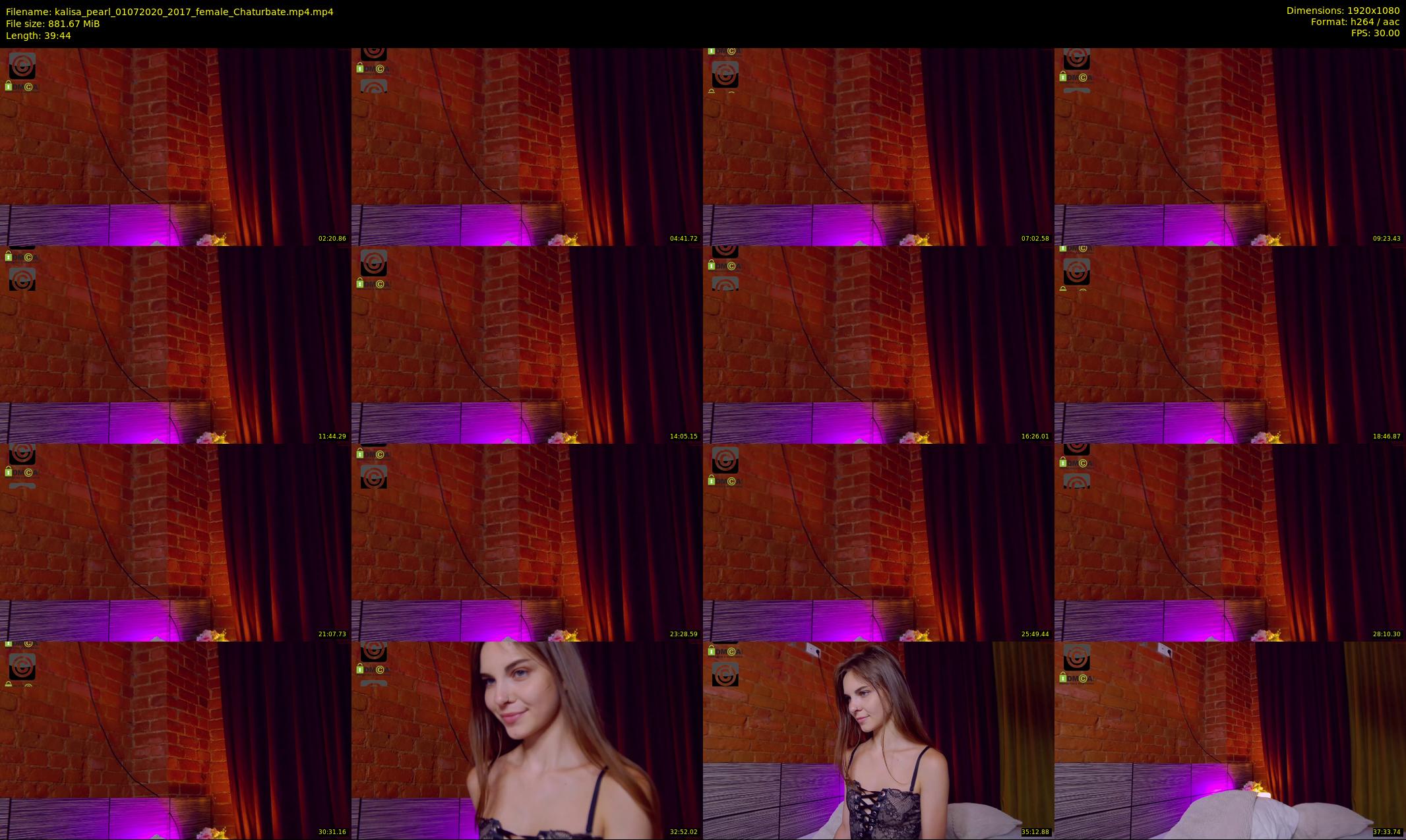 kalisa_pearl — 40 minute Chaturbate female cam show recording, 1080p, Jul 1, 2020