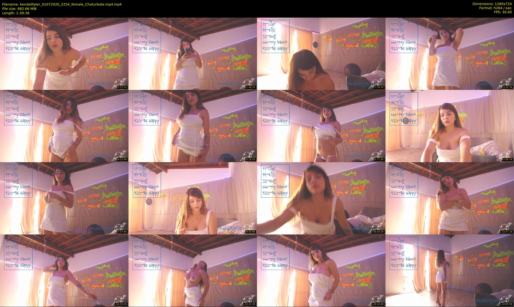 kendalltyler — 100 minute Chaturbate female cam show recording, 720p, Jul 1, 2020