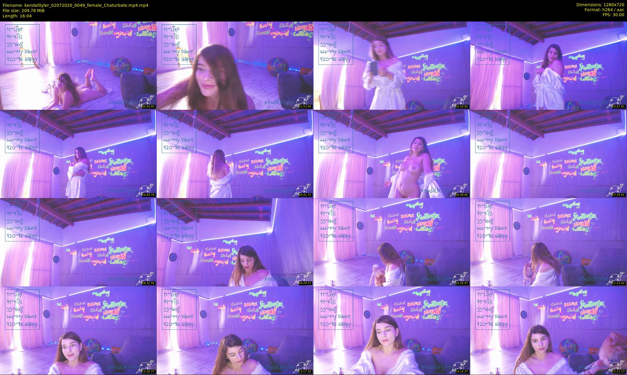kendalltyler — 17 minute Chaturbate female cam show recording, 720p, Jul 2, 2020