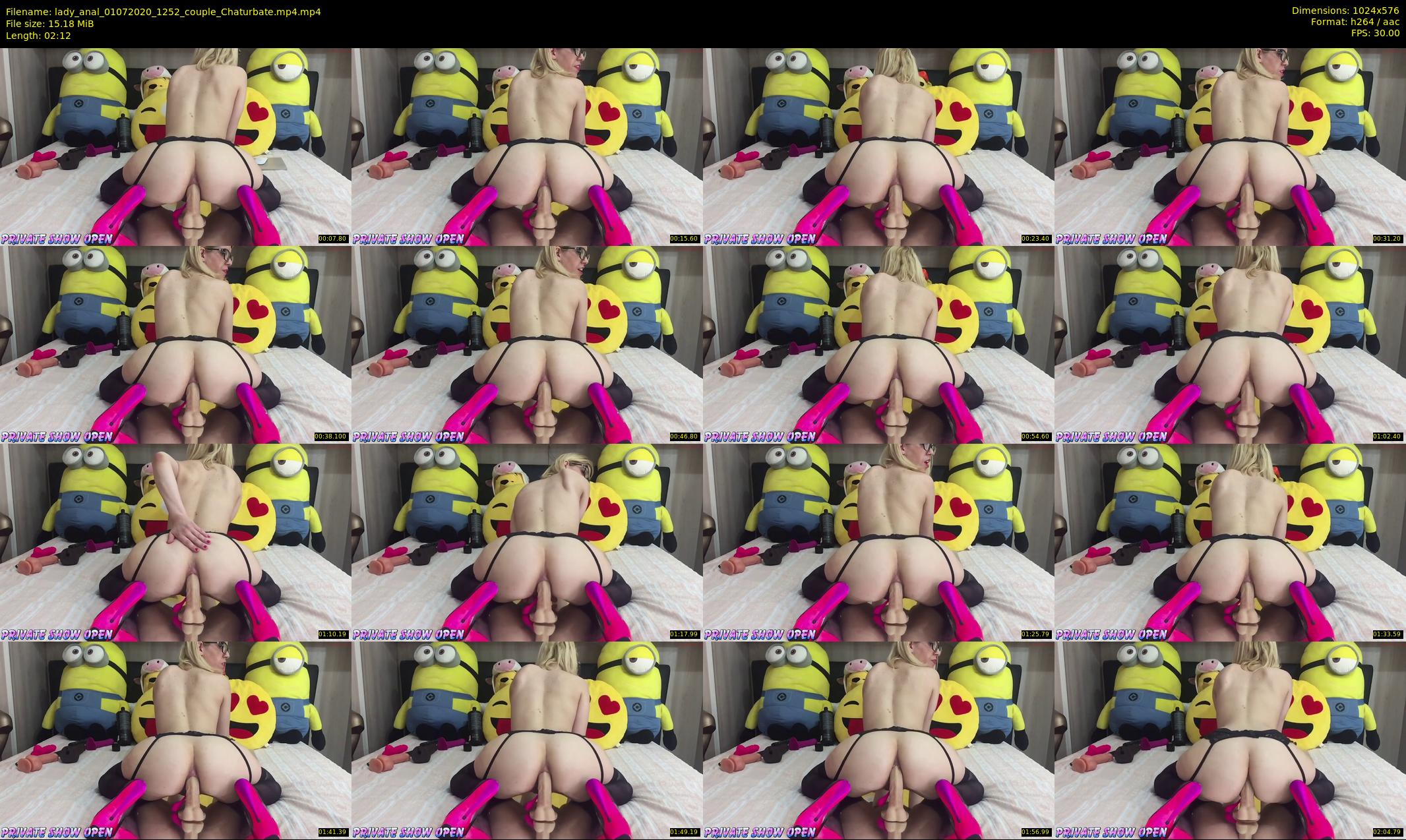 lady_anal — 3 minute Chaturbate female cam show recording, 480p, Jul 1, 2020