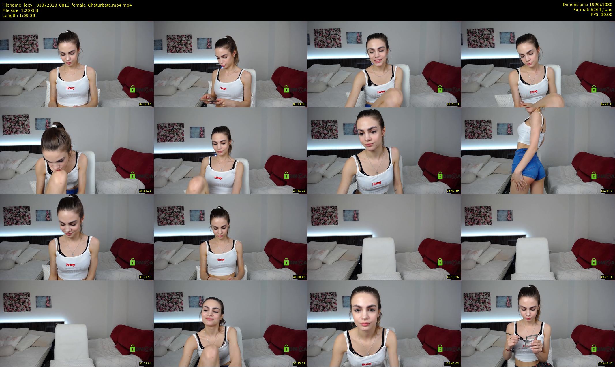 loxy_ — 70 minute Chaturbate female cam show recording, 1080p, Jul 1, 2020