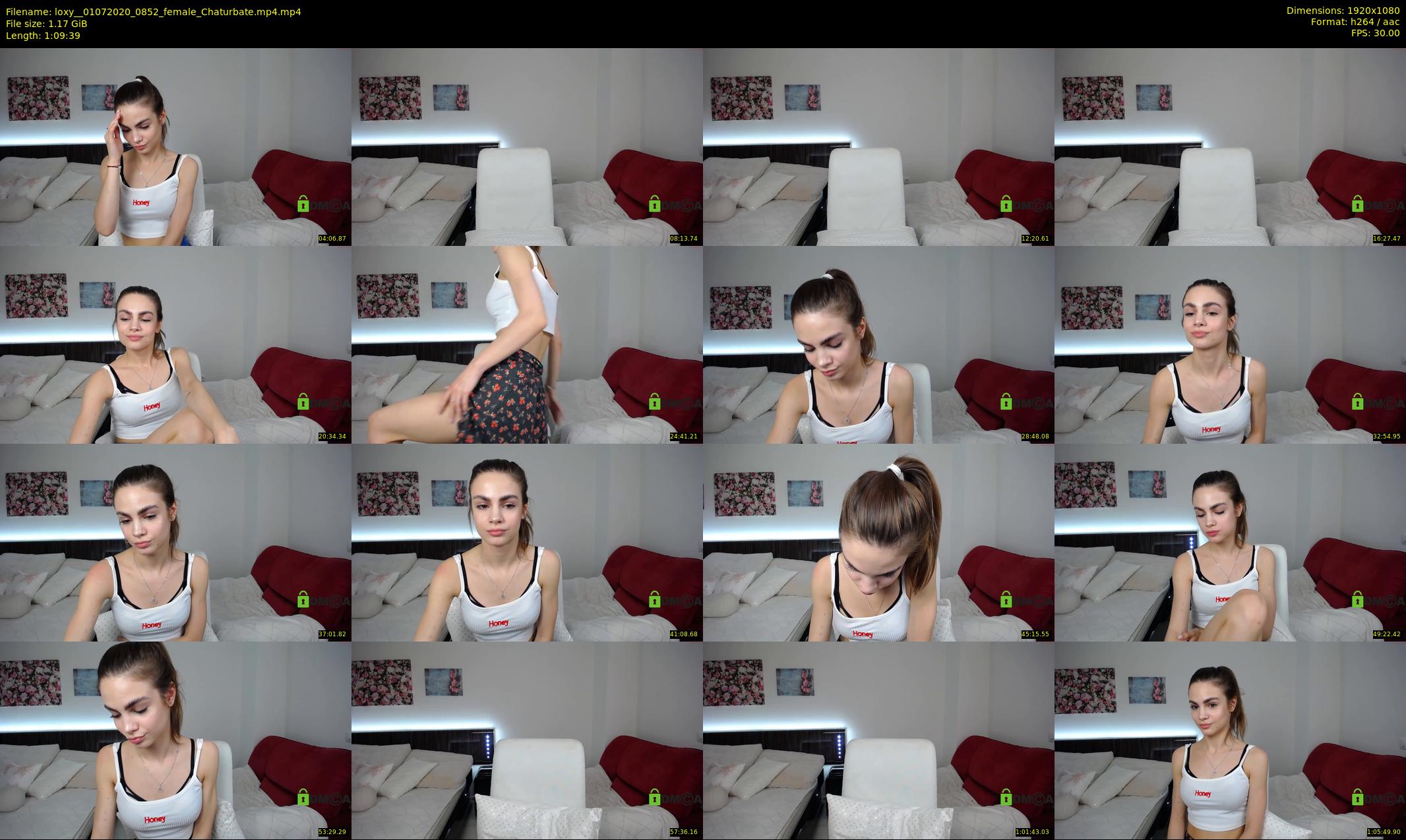 loxy_ — 70 minute Chaturbate female cam show recording, 1080p, Jul 1, 2020