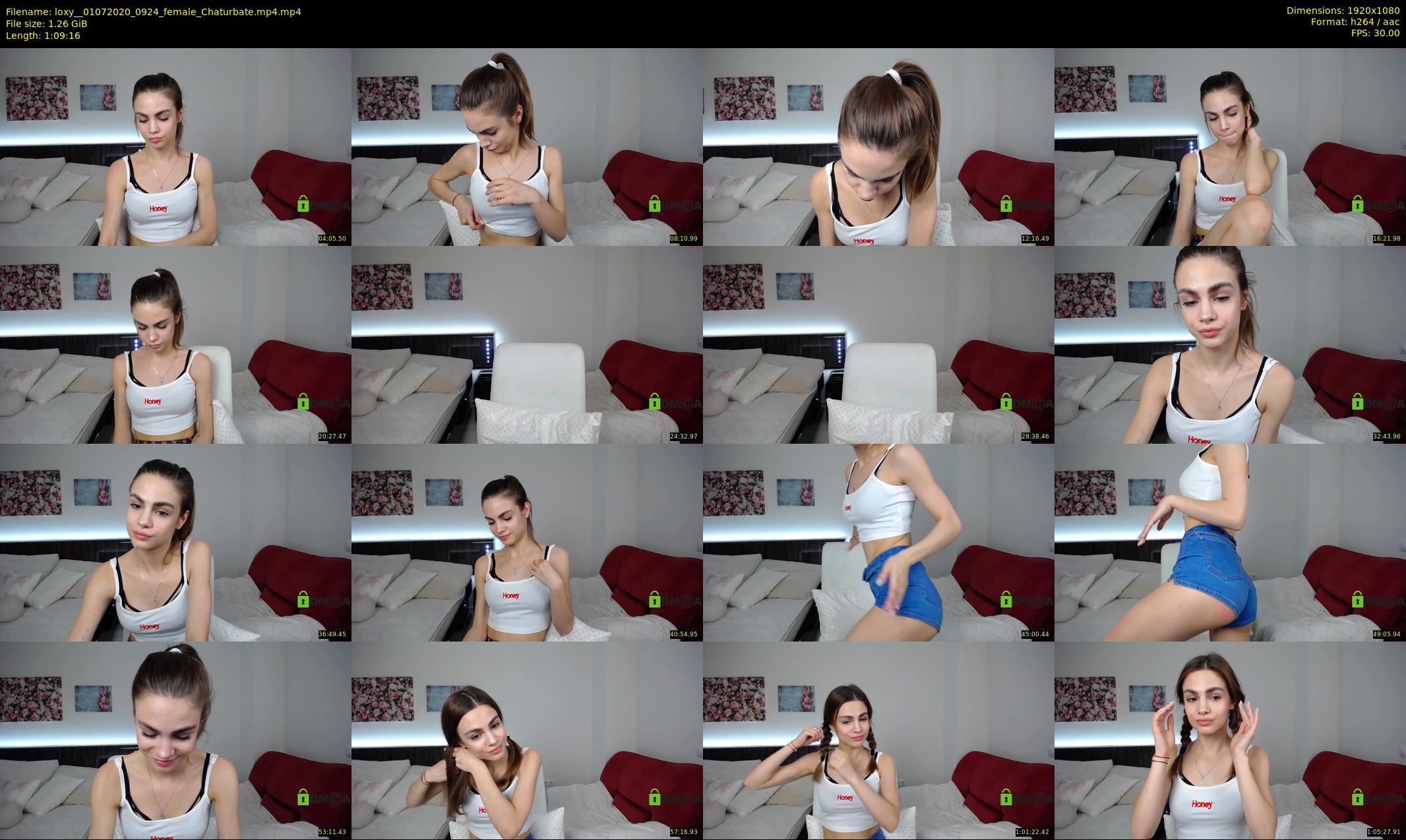 loxy_ — 70 minute Chaturbate female cam show recording, 1080p, Jul 1, 2020