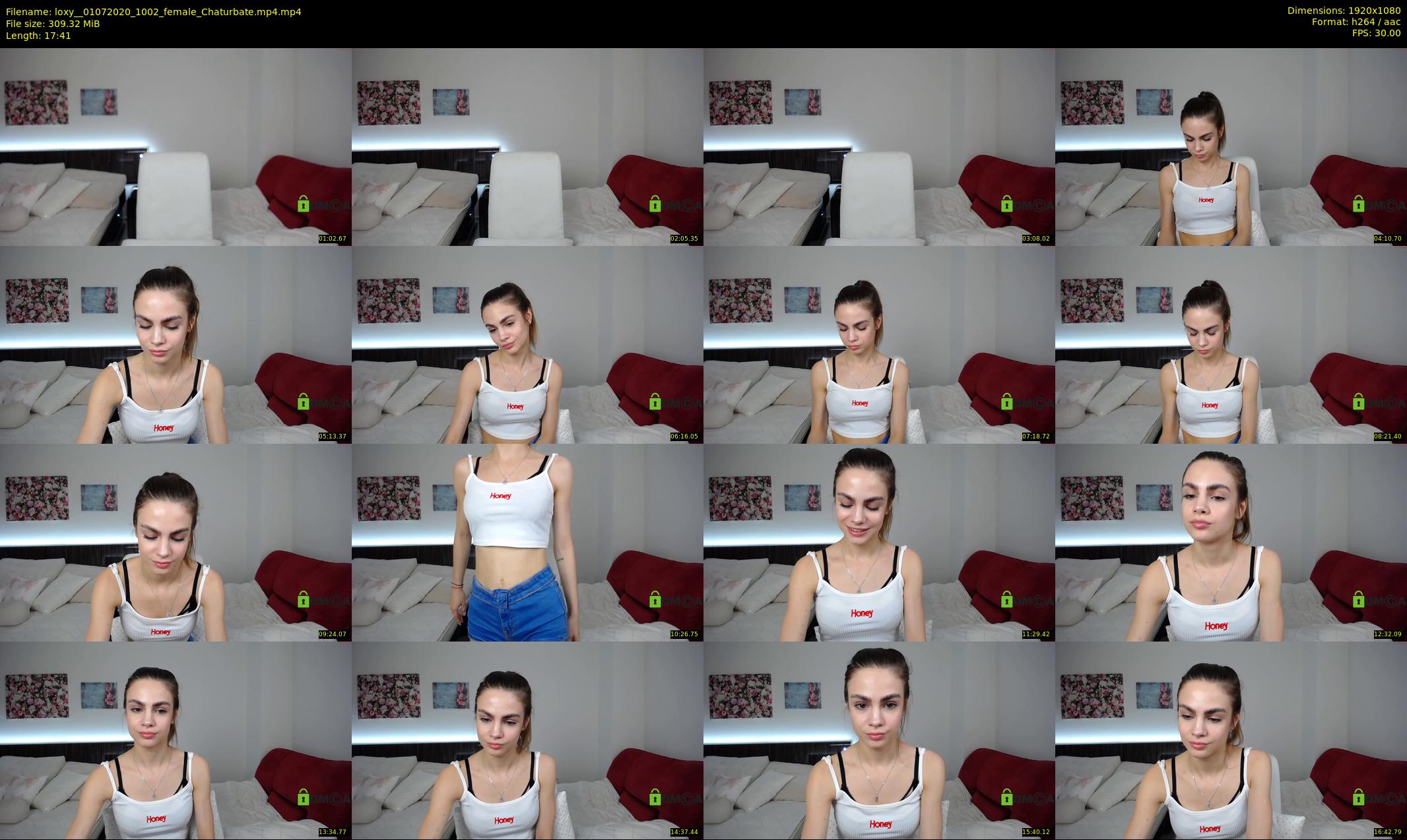 loxy_ — 18 minute Chaturbate female cam show recording, 1080p, Jul 1, 2020