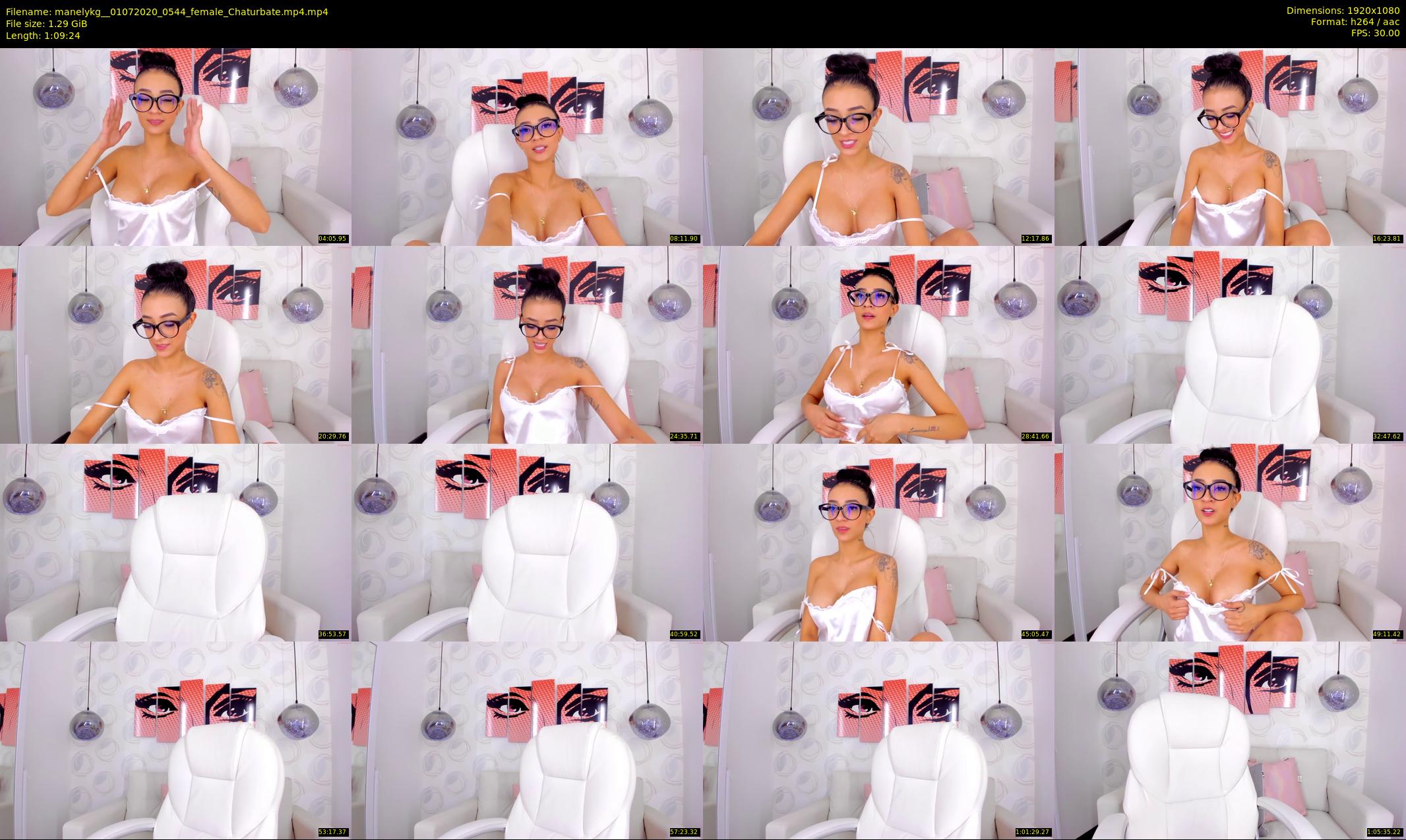 manelykg_ — 70 minute Chaturbate female cam show recording, 1080p, Jul 1, 2020