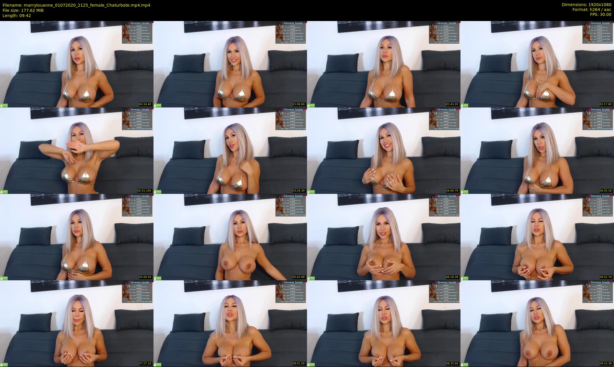 marrylouanne — 10 minute Chaturbate female cam show recording, 1080p, Jul 1, 2020