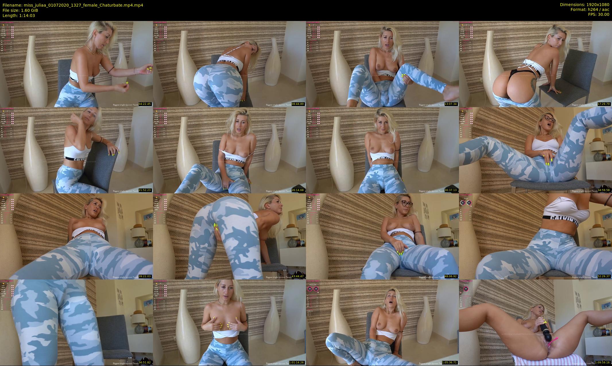 miss_juliaa — 75 minute Chaturbate female cam show recording, 1080p, Jul 1, 2020