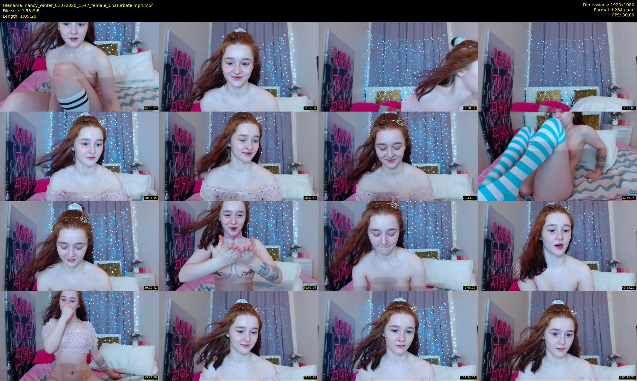 nancy_winter — 70 minute Chaturbate female cam show recording, 1080p, Jul 1, 2020