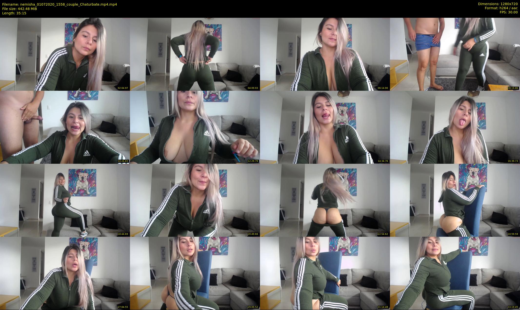 nemisha — 36 minute Chaturbate female cam show recording, 720p, Jul 1, 2020