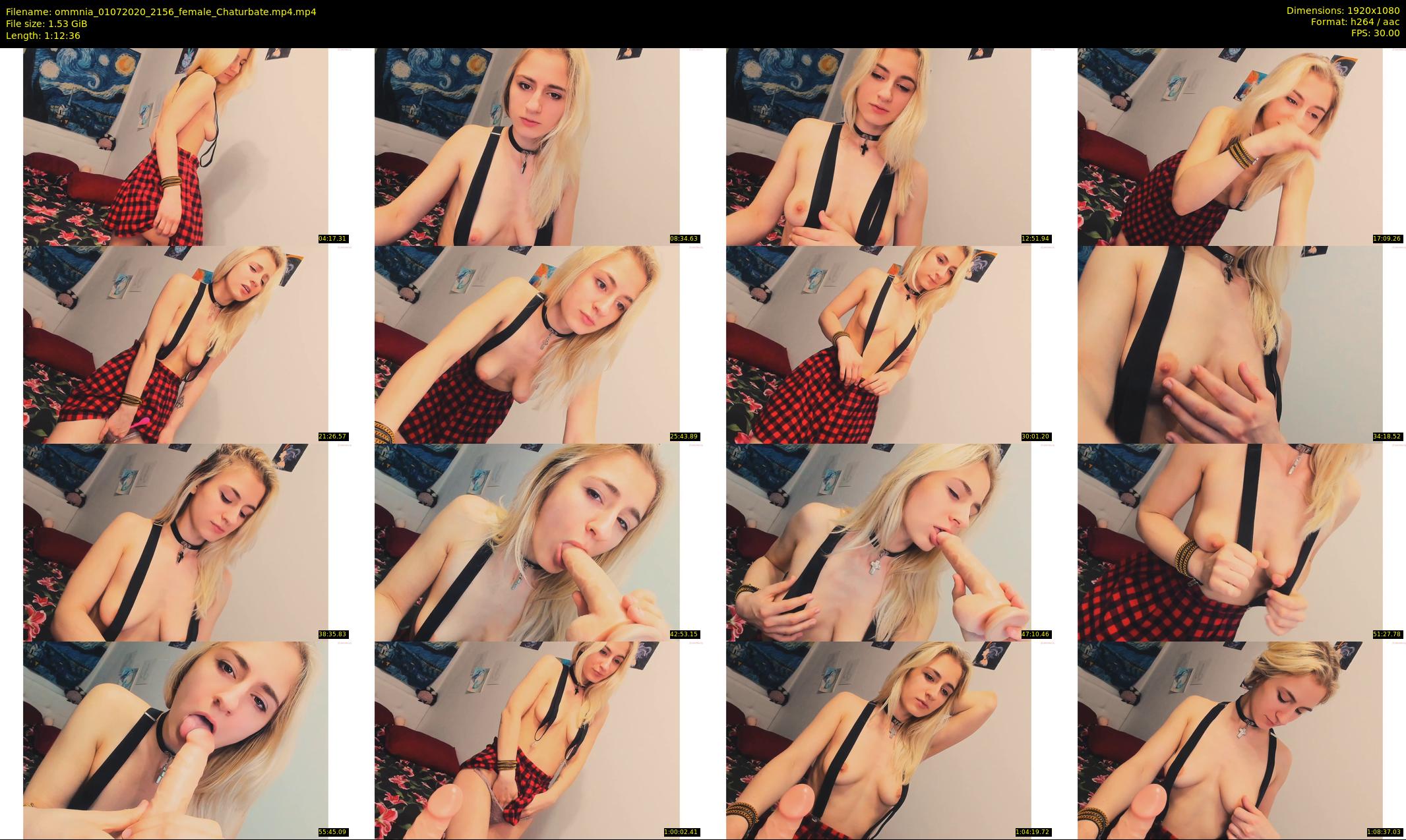 ommnia — 73 minute Chaturbate female cam show recording, 1080p, Jul 1, 2020