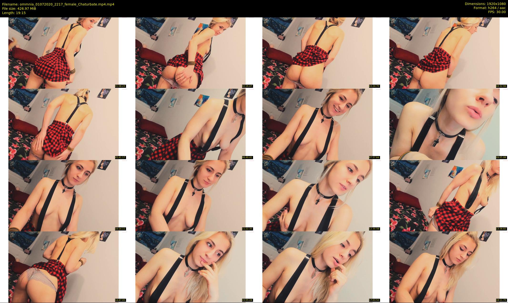 ommnia — 20 minute Chaturbate female cam show recording, 1080p, Jul 1, 2020