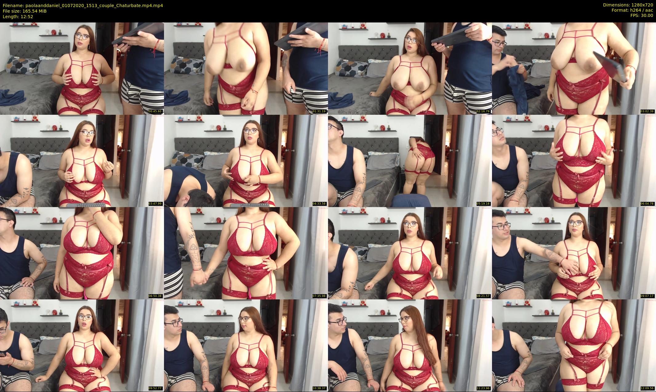 paolaanddaniel — 13 minute Chaturbate couple cam show recording, 720p, Jul 1, 2020