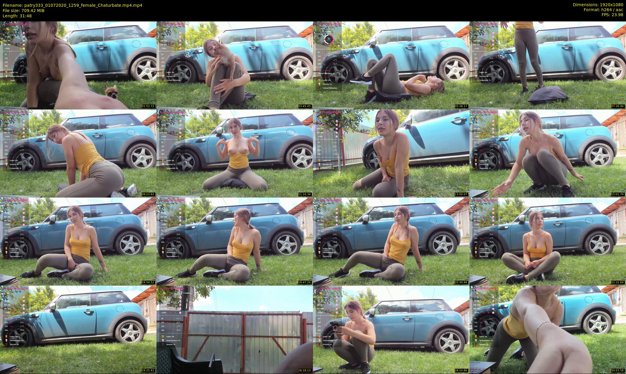 patry333 — 32 minute Chaturbate female cam show recording, 1080p, Jul 1, 2020