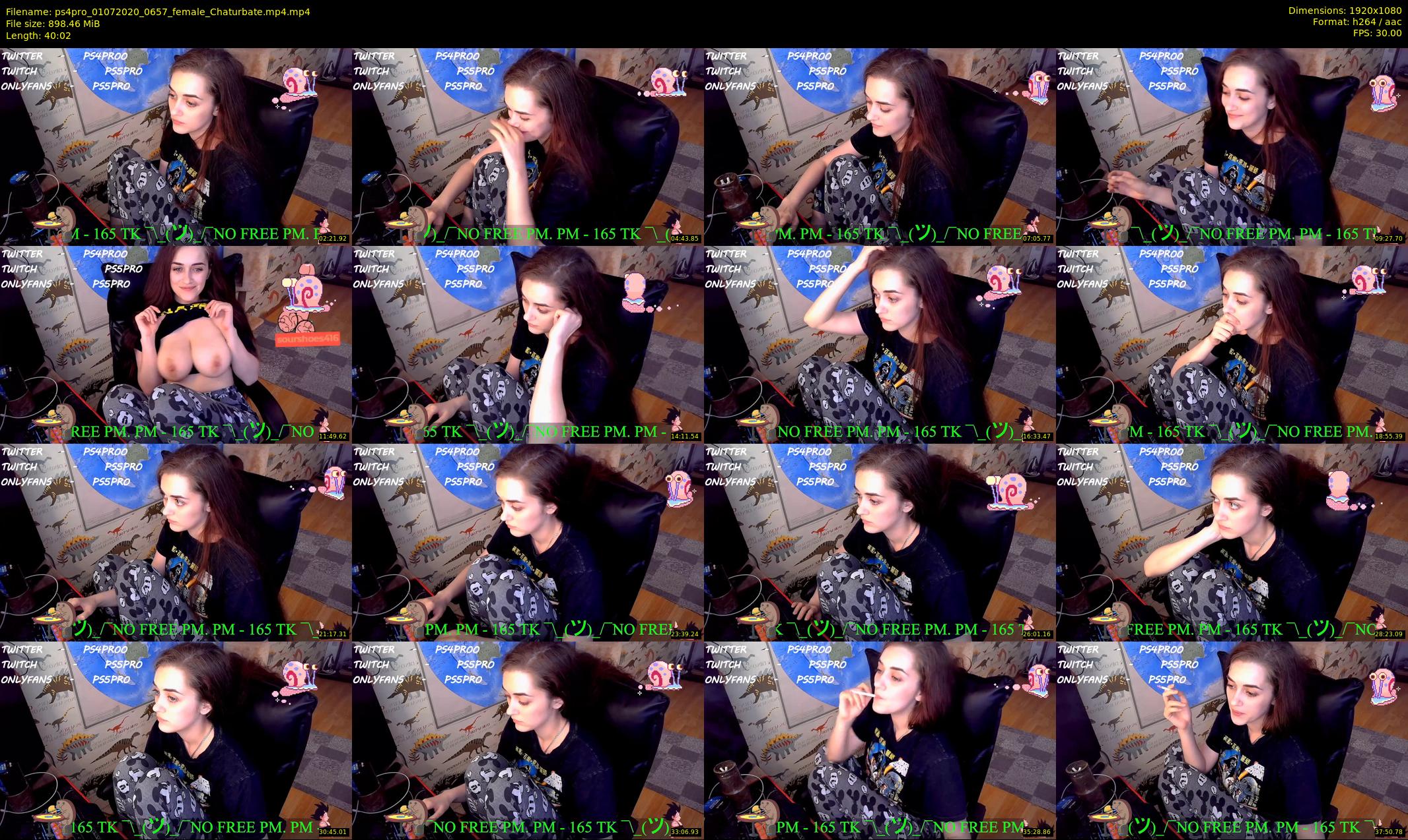 ps4pro — 41 minute Chaturbate female cam show recording, 1080p, Jul 1, 2020