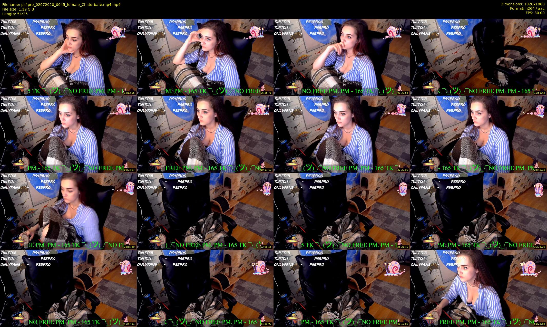 ps4pro — 55 minute Chaturbate female cam show recording, 1080p, Jul 2, 2020