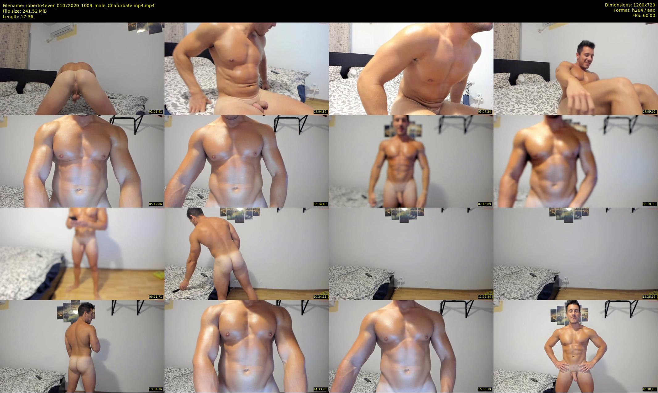 roberto4ever — 18 minute Chaturbate male cam show recording, 720p, Jul 1, 2020