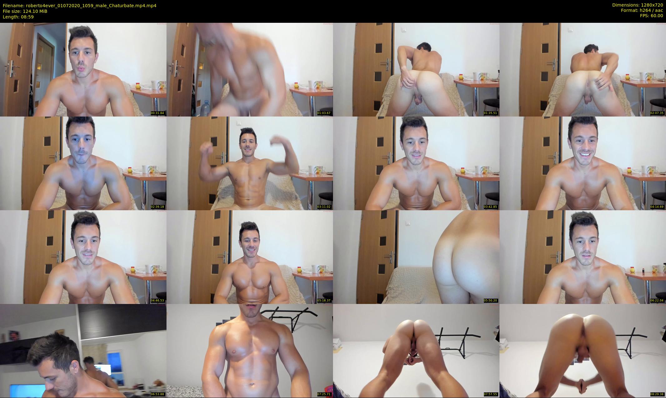 roberto4ever — 9 minute Chaturbate male cam show recording, 720p, Jul 1, 2020
