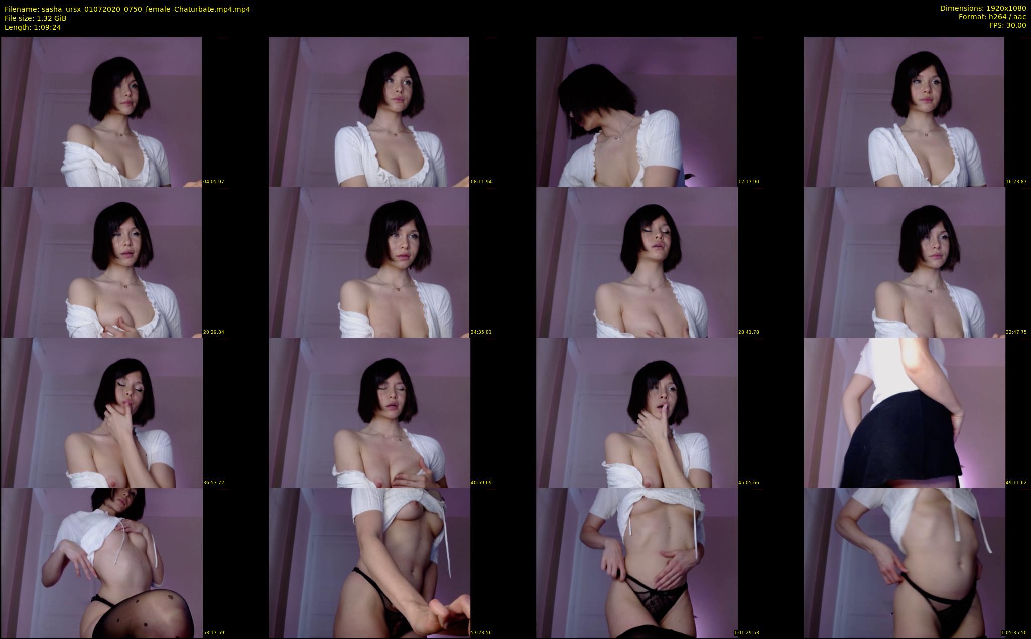 sasha_ursx — 70 minute Chaturbate female cam show recording, 1080p, Jul 1, 2020