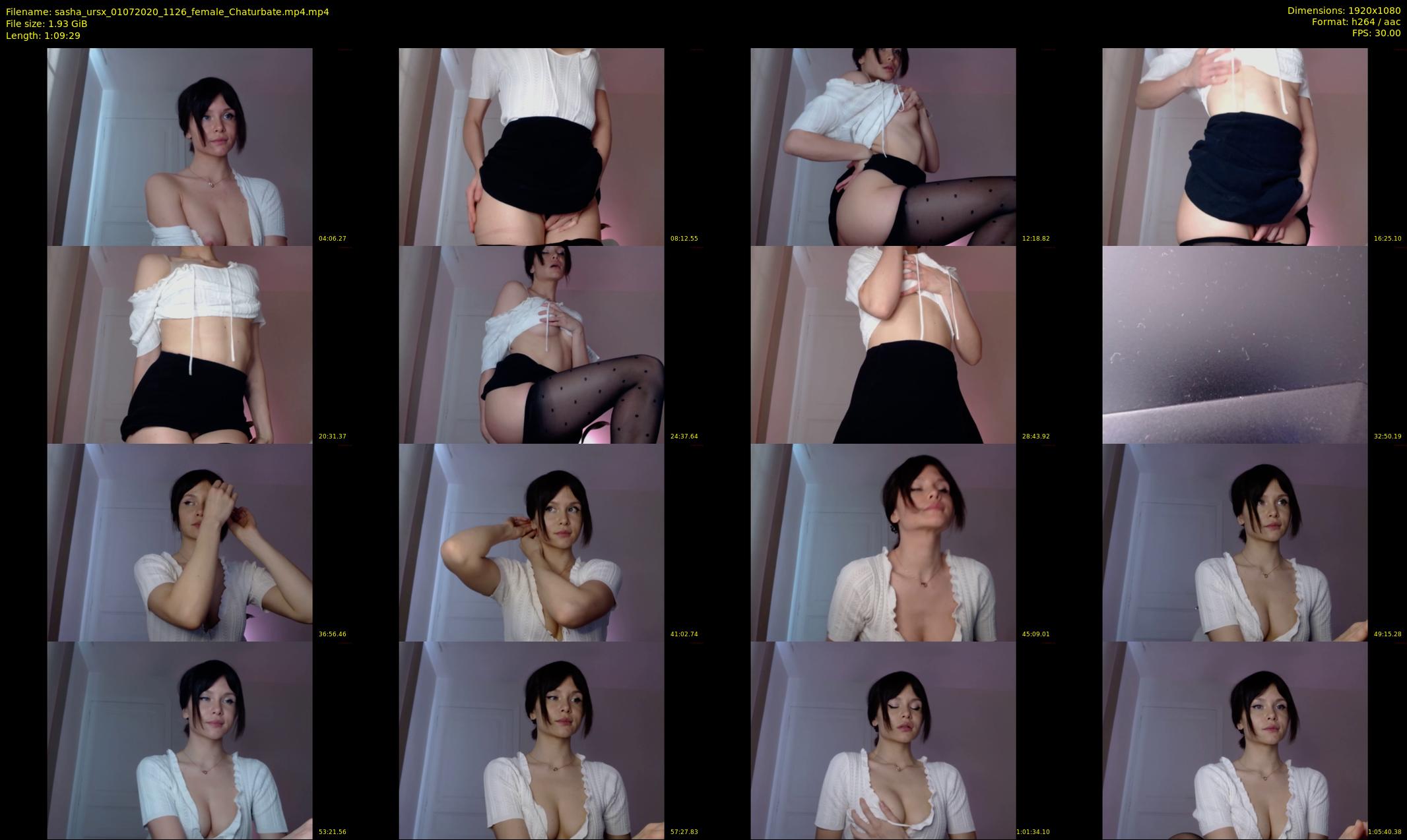 sasha_ursx — 70 minute Chaturbate female cam show recording, 1080p, Jul 1, 2020