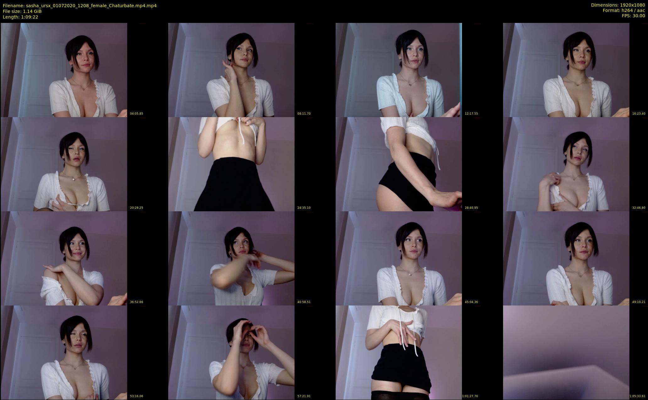 sasha_ursx — 70 minute Chaturbate female cam show recording, 1080p, Jul 1, 2020