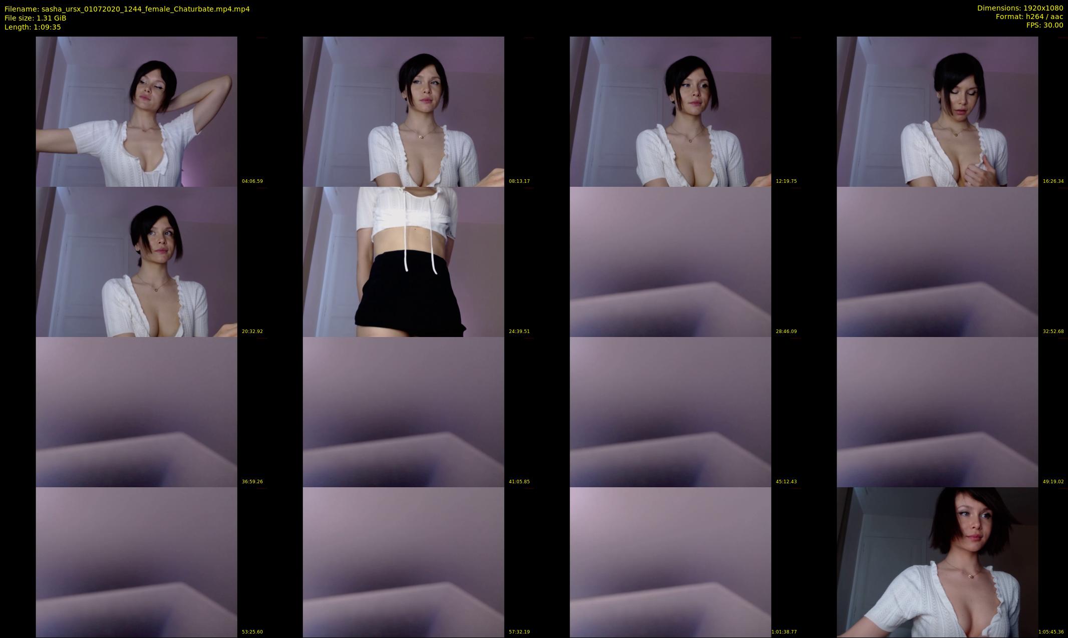 sasha_ursx — 70 minute Chaturbate female cam show recording, 1080p, Jul 1, 2020