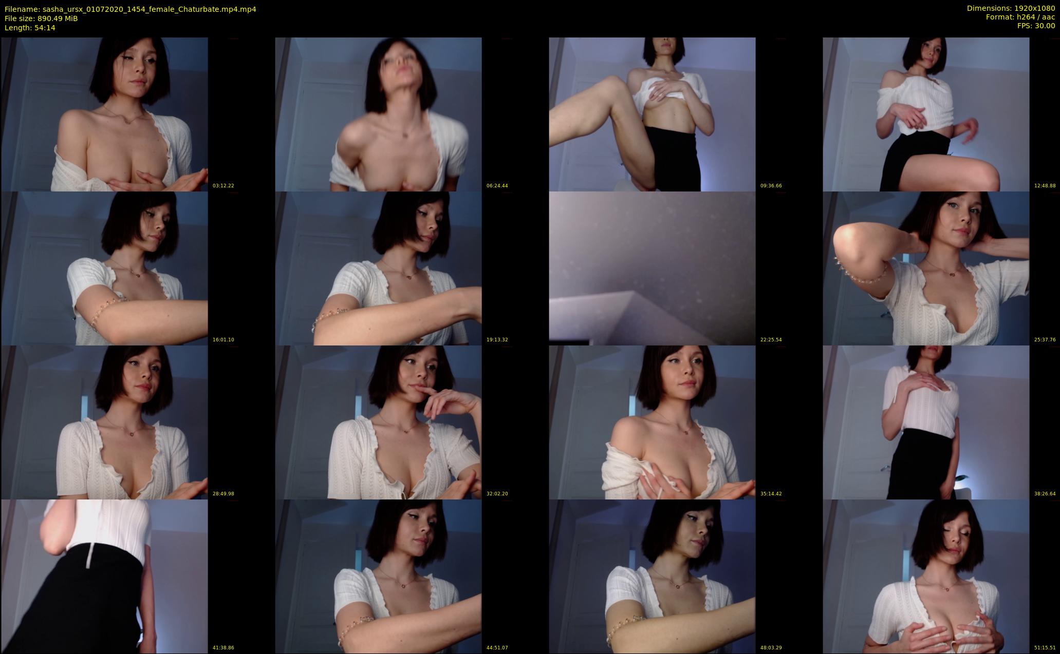 sasha_ursx — 55 minute Chaturbate female cam show recording, 1080p, Jul 1, 2020