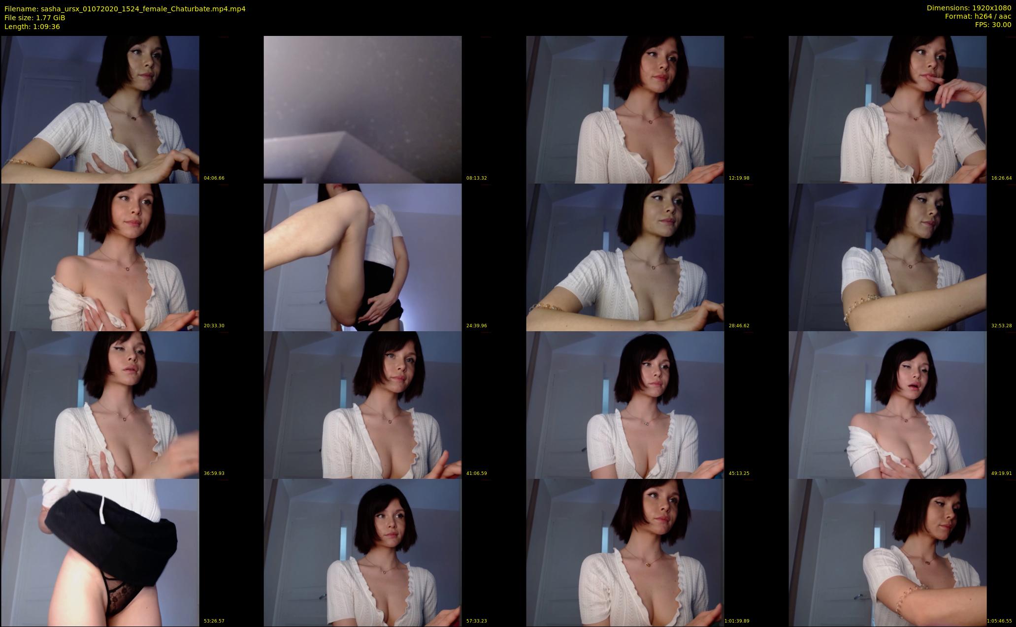 sasha_ursx — 70 minute Chaturbate female cam show recording, 1080p, Jul 1, 2020