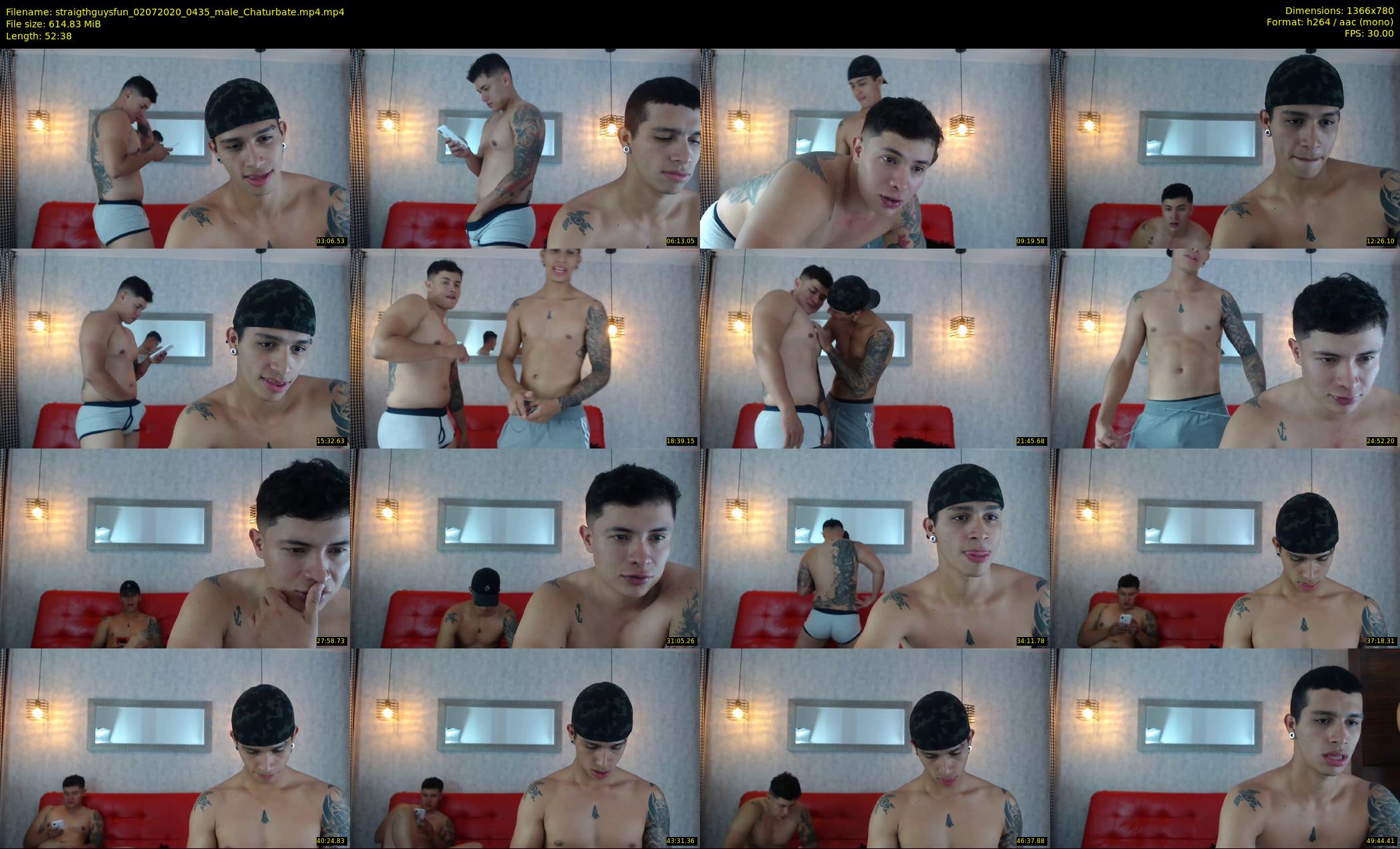 straigthguysfun — 53 minute Chaturbate male cam show recording, 720p, Jul 2, 2020