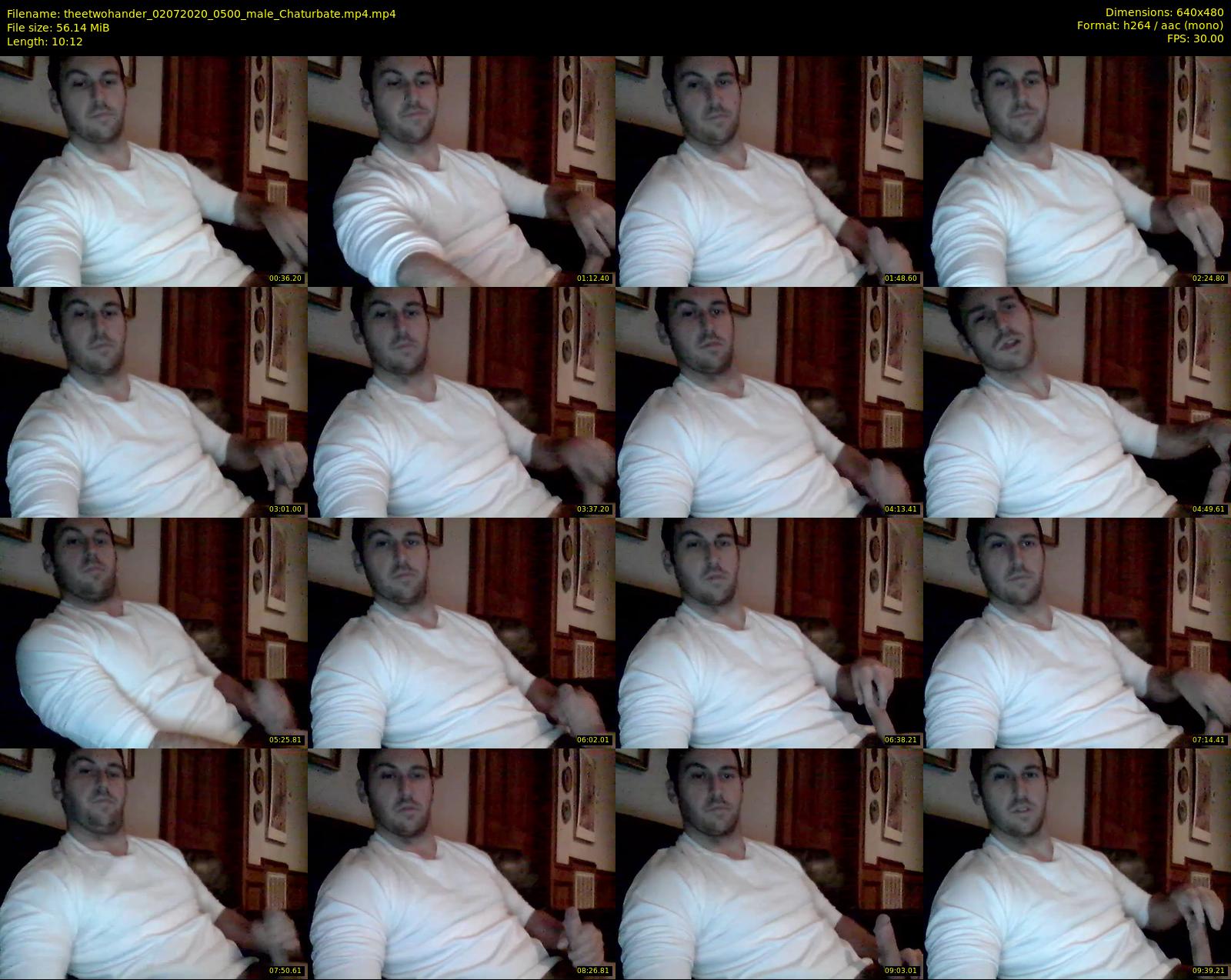 theetwohander — 11 minute Chaturbate male cam show recording, 480p, Jul 2, 2020