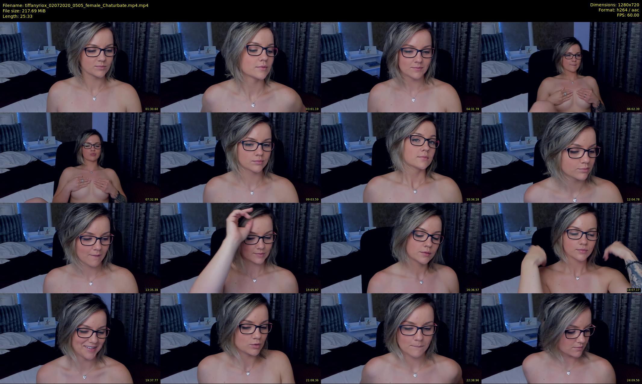 tiffanyriox — 26 minute Chaturbate female cam show recording, 720p, Jul 2, 2020