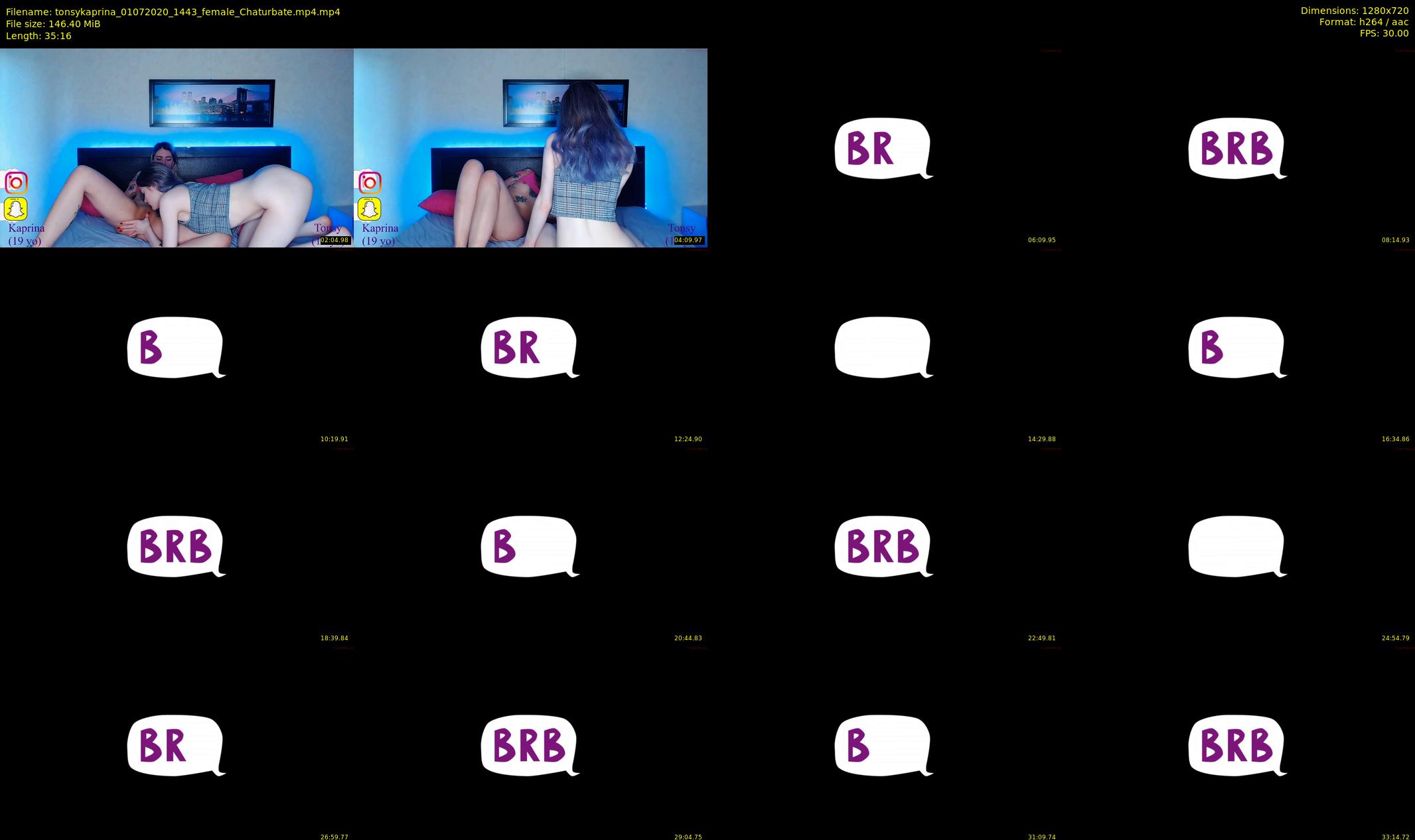 tonsykaprina — 36 minute Chaturbate couple cam show recording, 720p, Jul 1, 2020