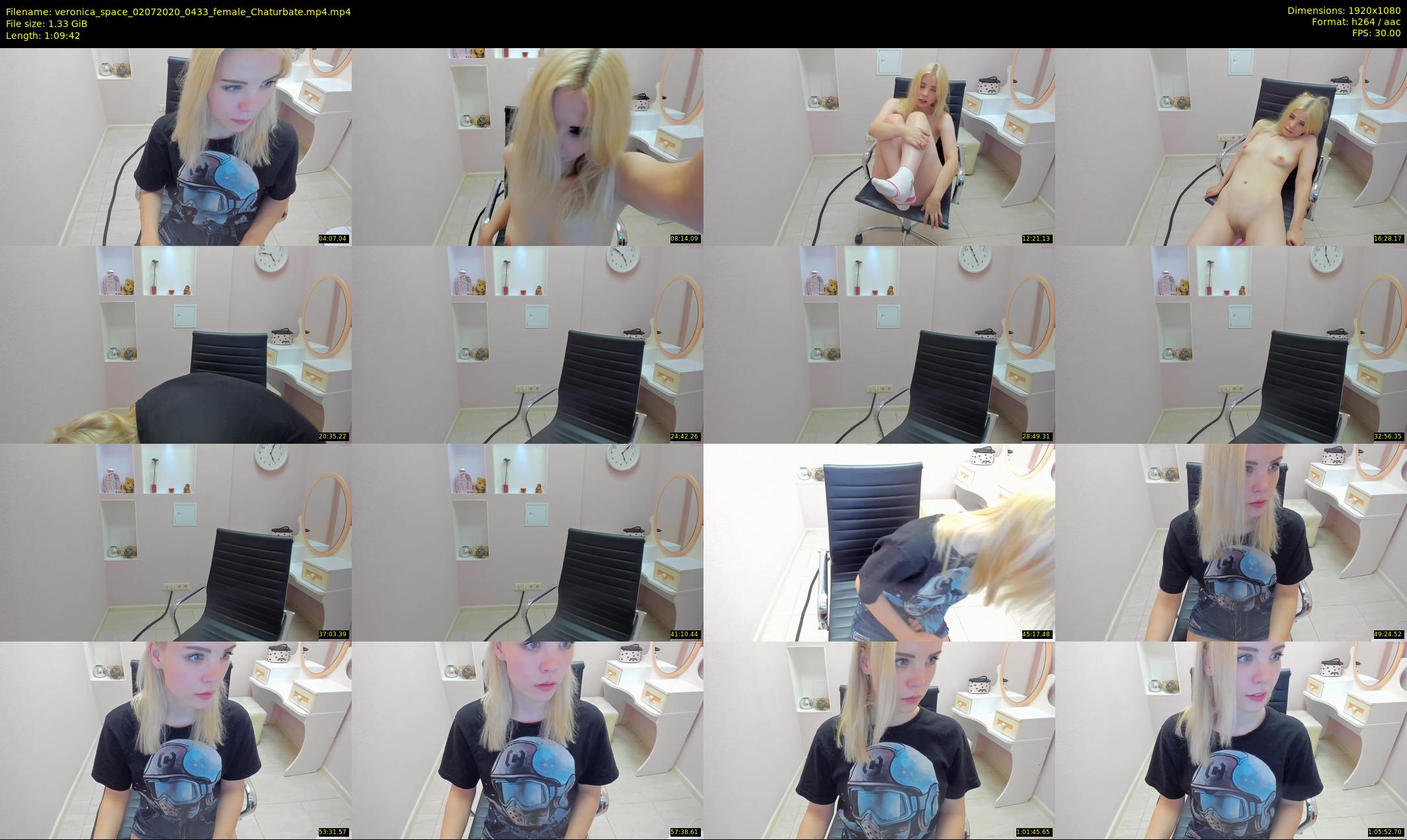 veronica_space — 70 minute Chaturbate female cam show recording, 1080p, Jul 2, 2020