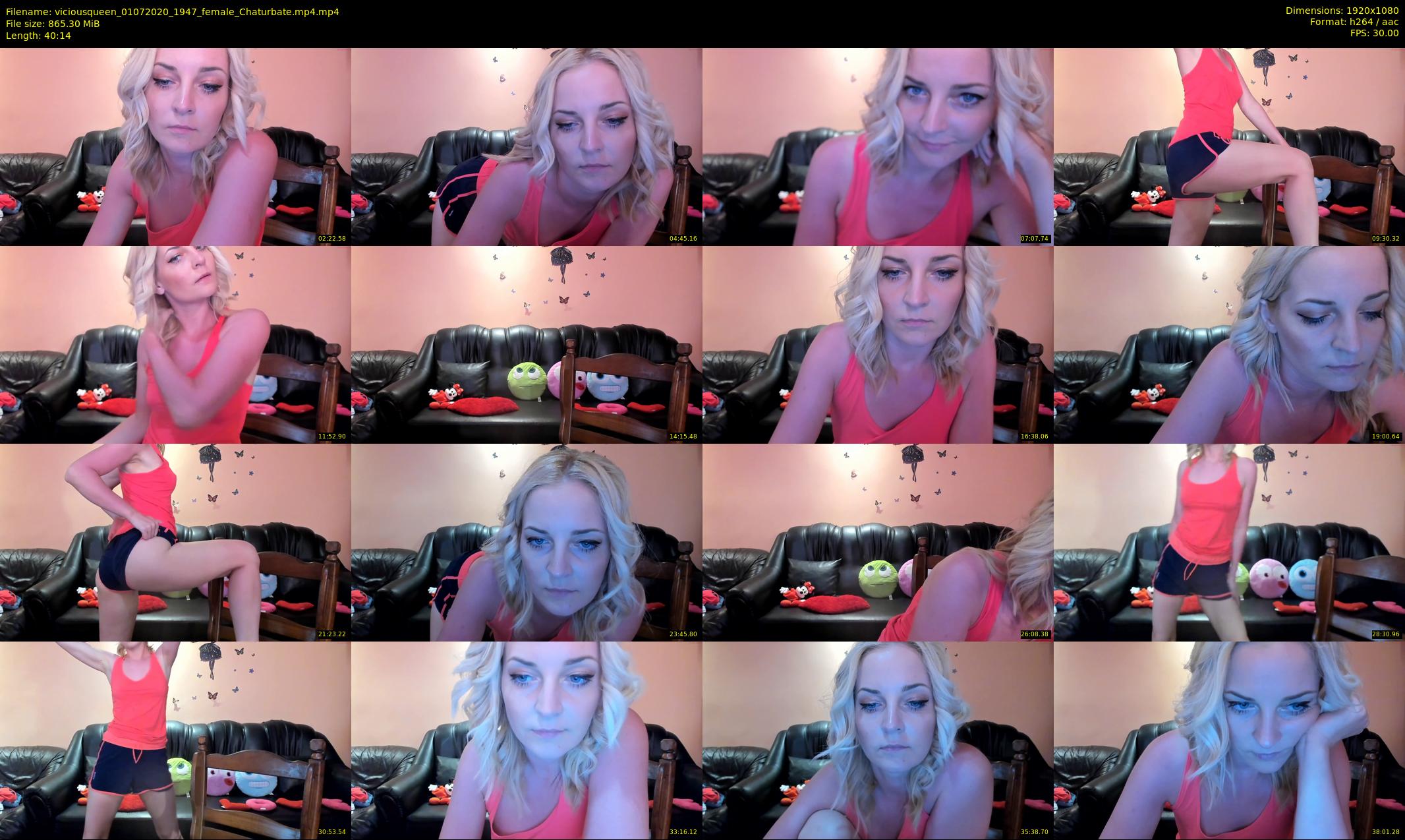 viciousqueen — 41 minute Chaturbate female cam show recording, 1080p, Jul 1, 2020