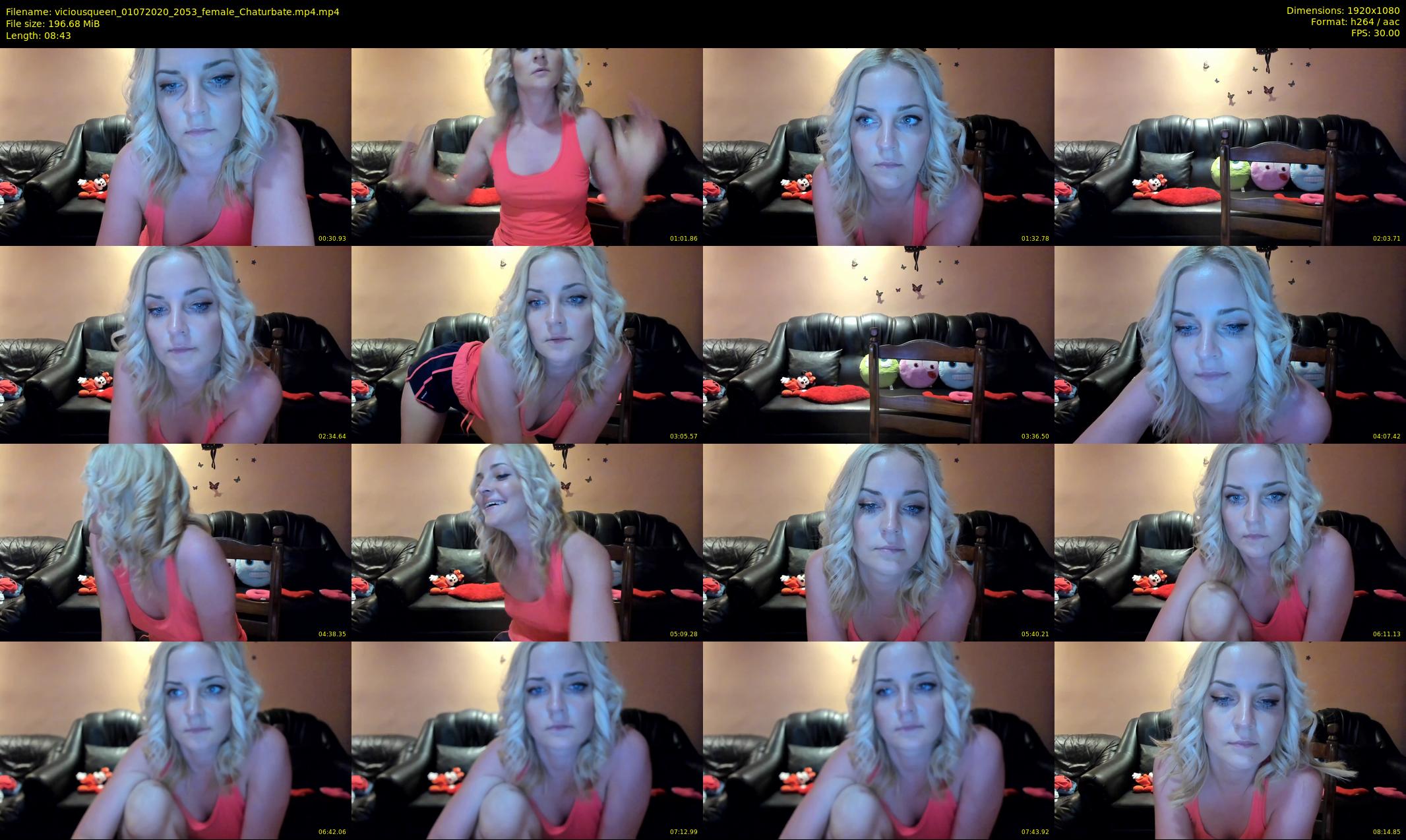 viciousqueen — 9 minute Chaturbate female cam show recording, 1080p, Jul 1, 2020