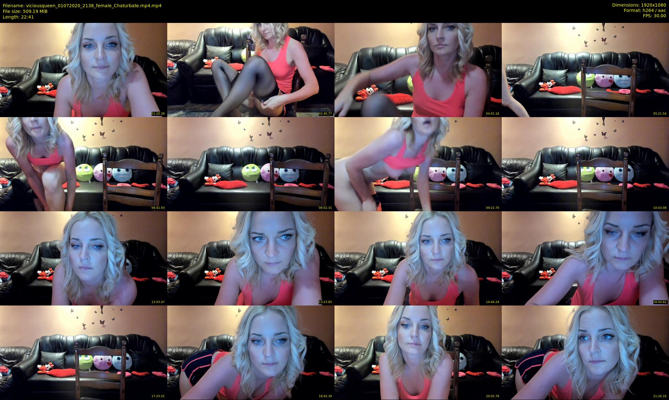 viciousqueen — 23 minute Chaturbate female cam show recording, 1080p, Jul 1, 2020